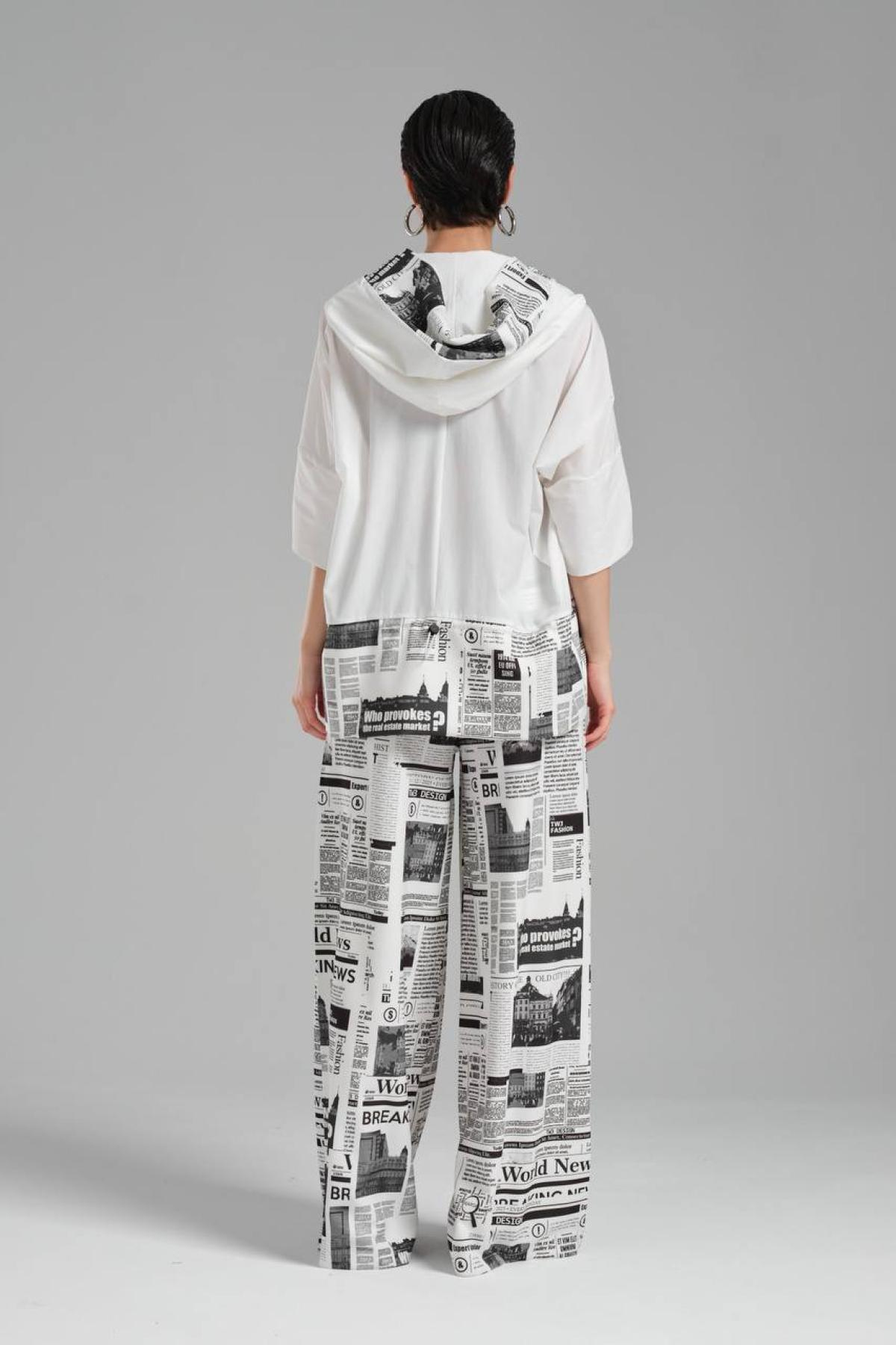Wholesale Women White Jacket 722046