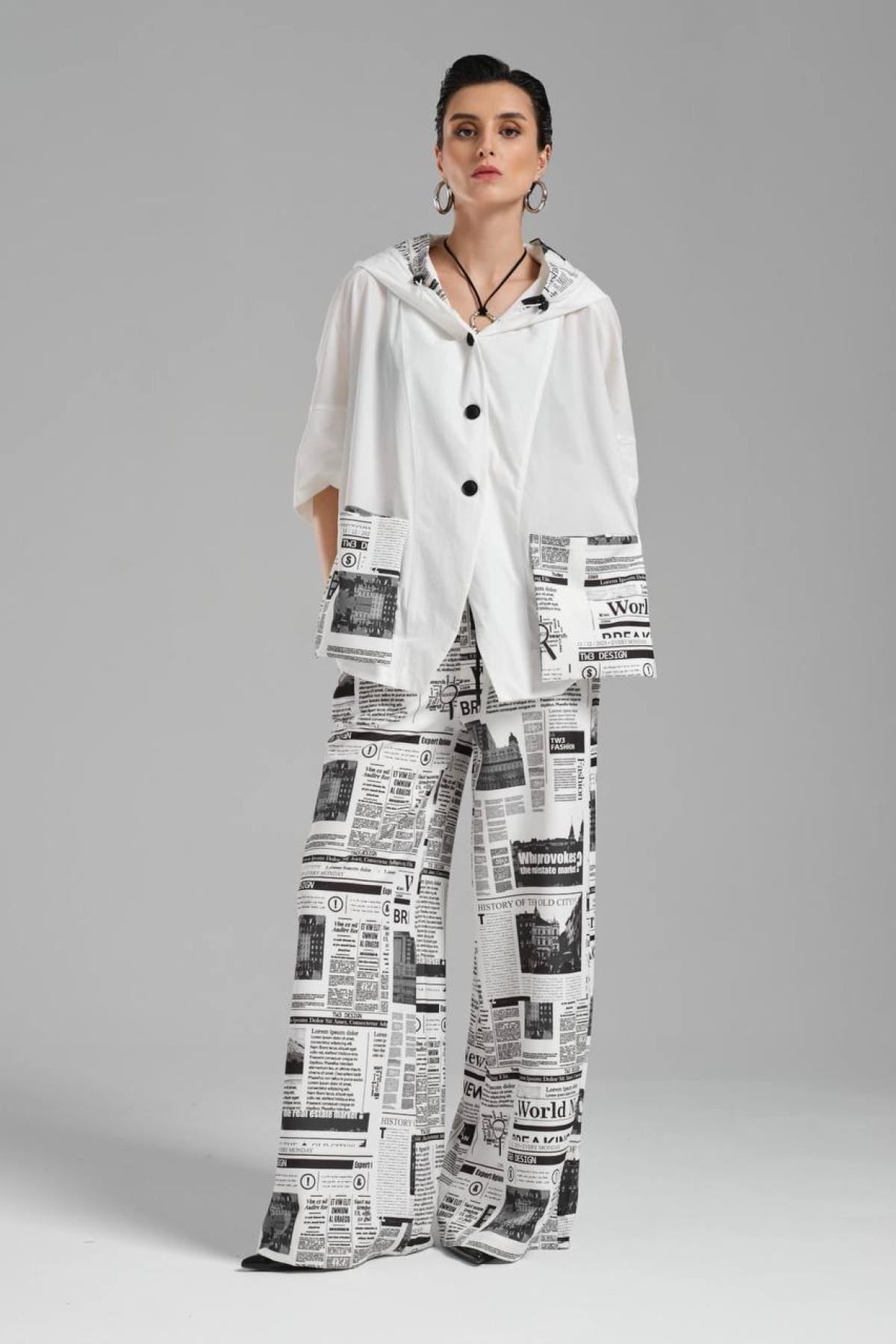 Wholesale Women White Jacket 722046