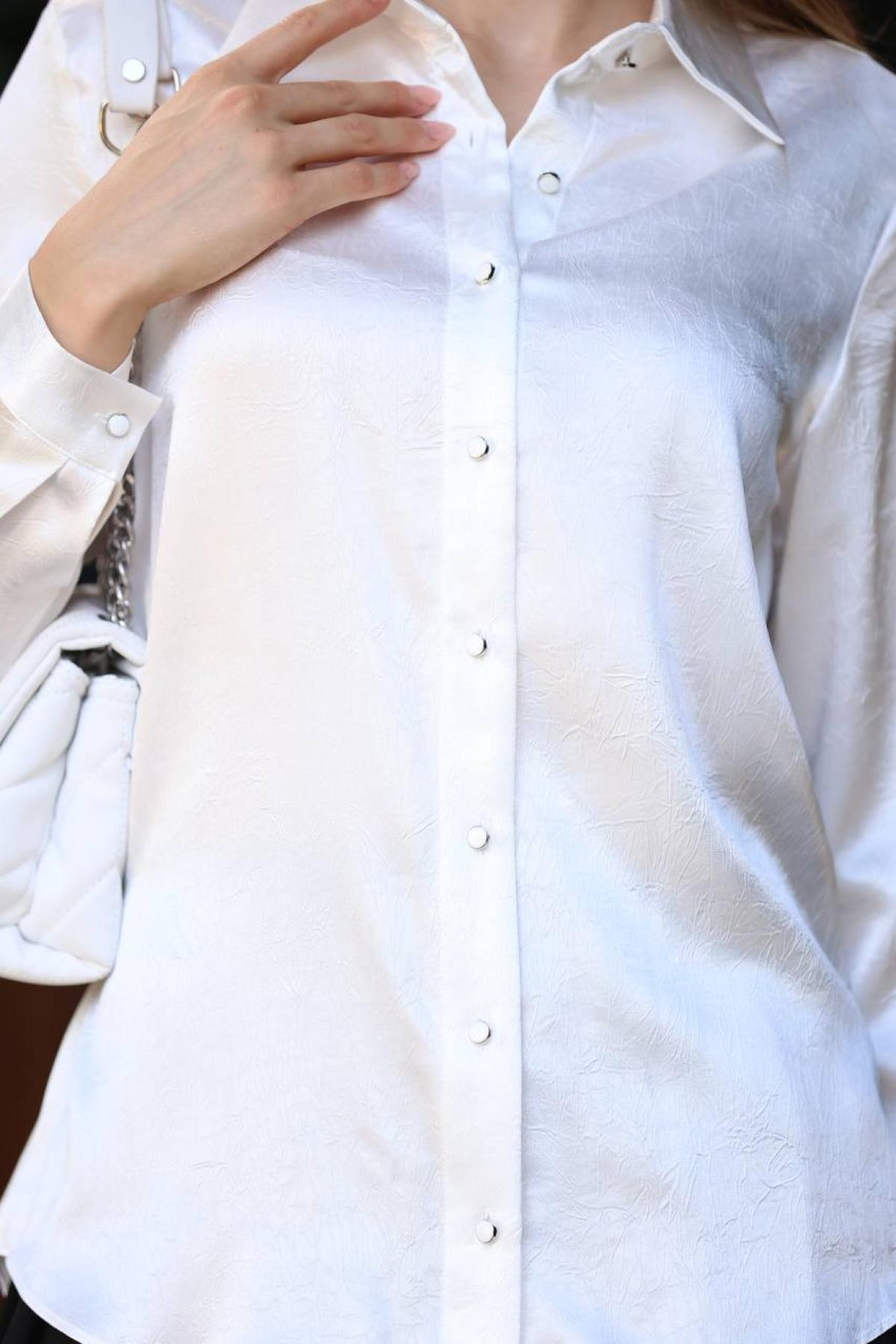 Wholesale Women White Shirt 718478
