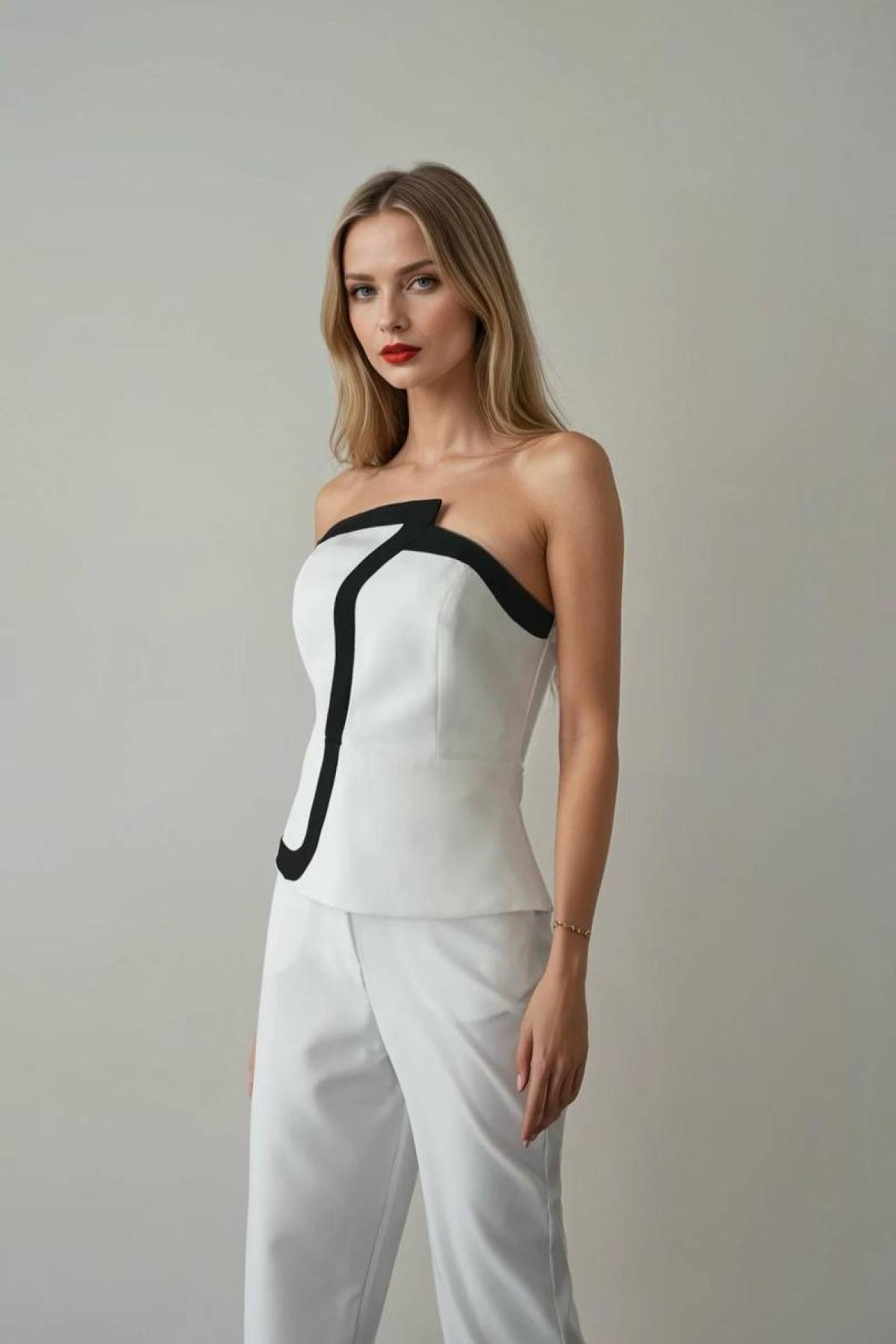 Wholesale Women White Suit 731839