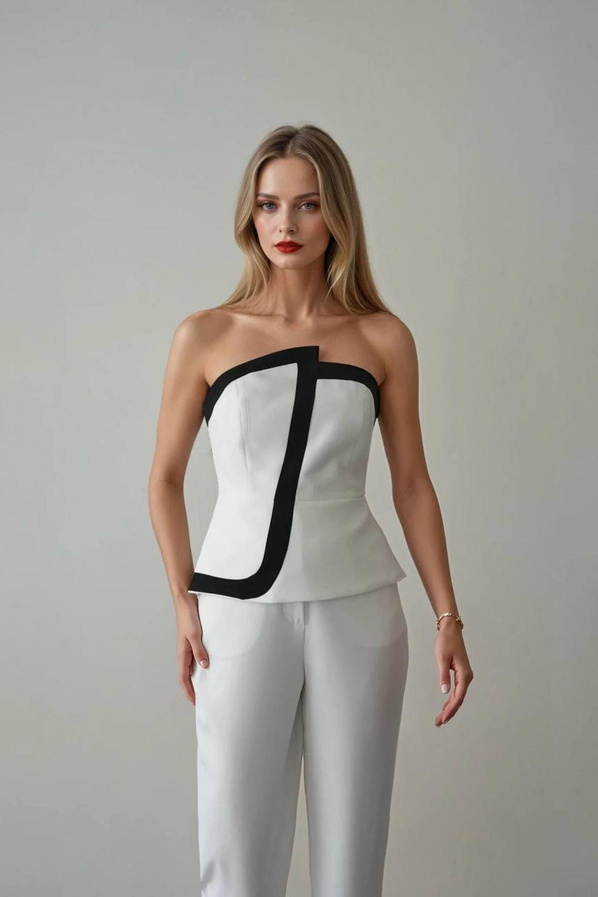 Wholesale Women White Suit 731839