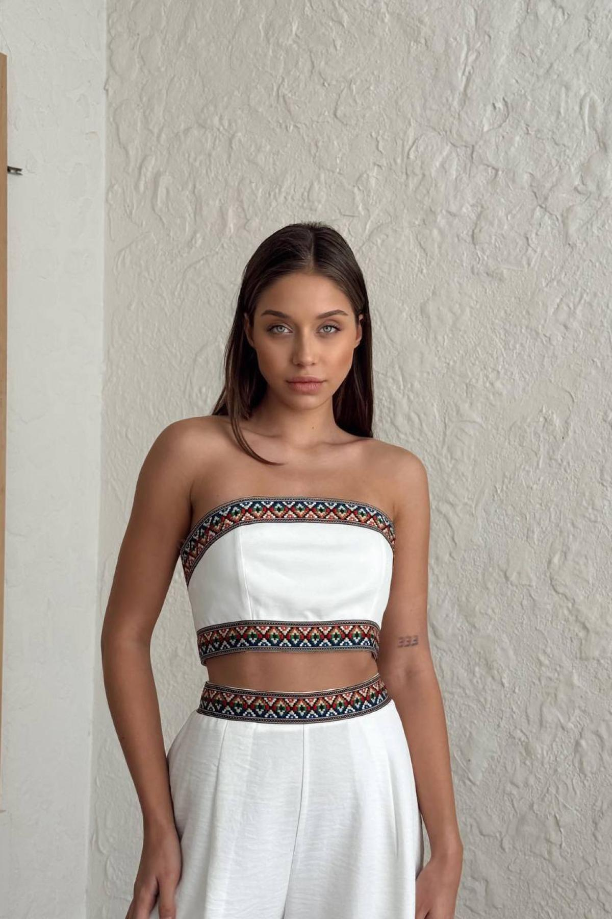 Wholesale Women White Suit 732222