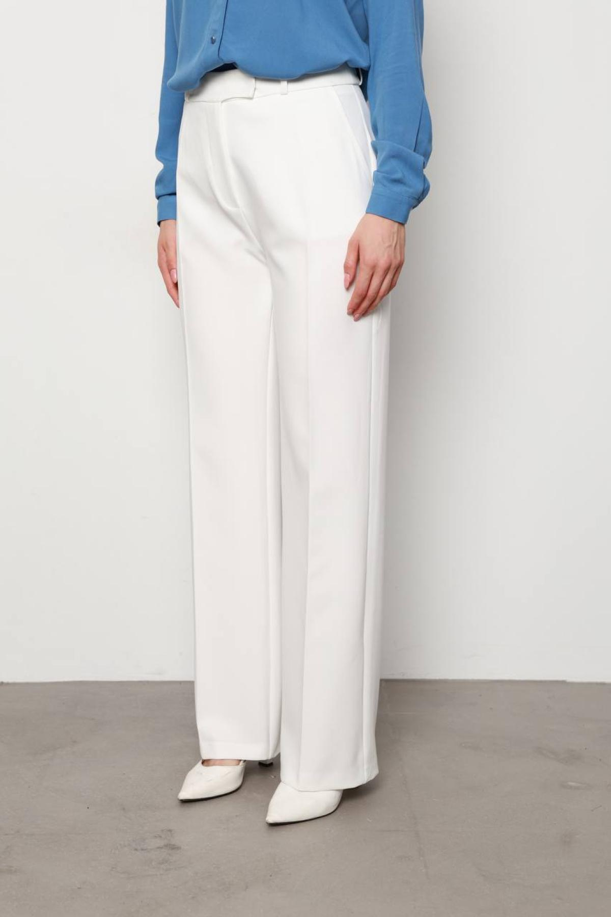 Wholesale Women White Trousers 718342