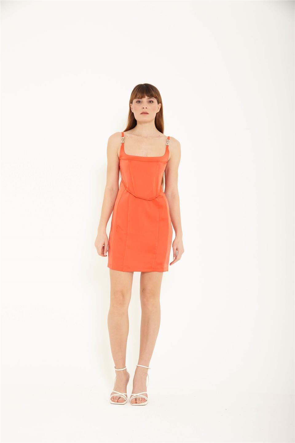 Wholesale Women's Bruna Dress Tomato Red 
