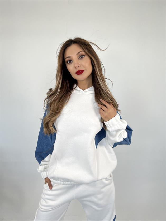 Wholesale Women's Tracksuit Set Ecru
