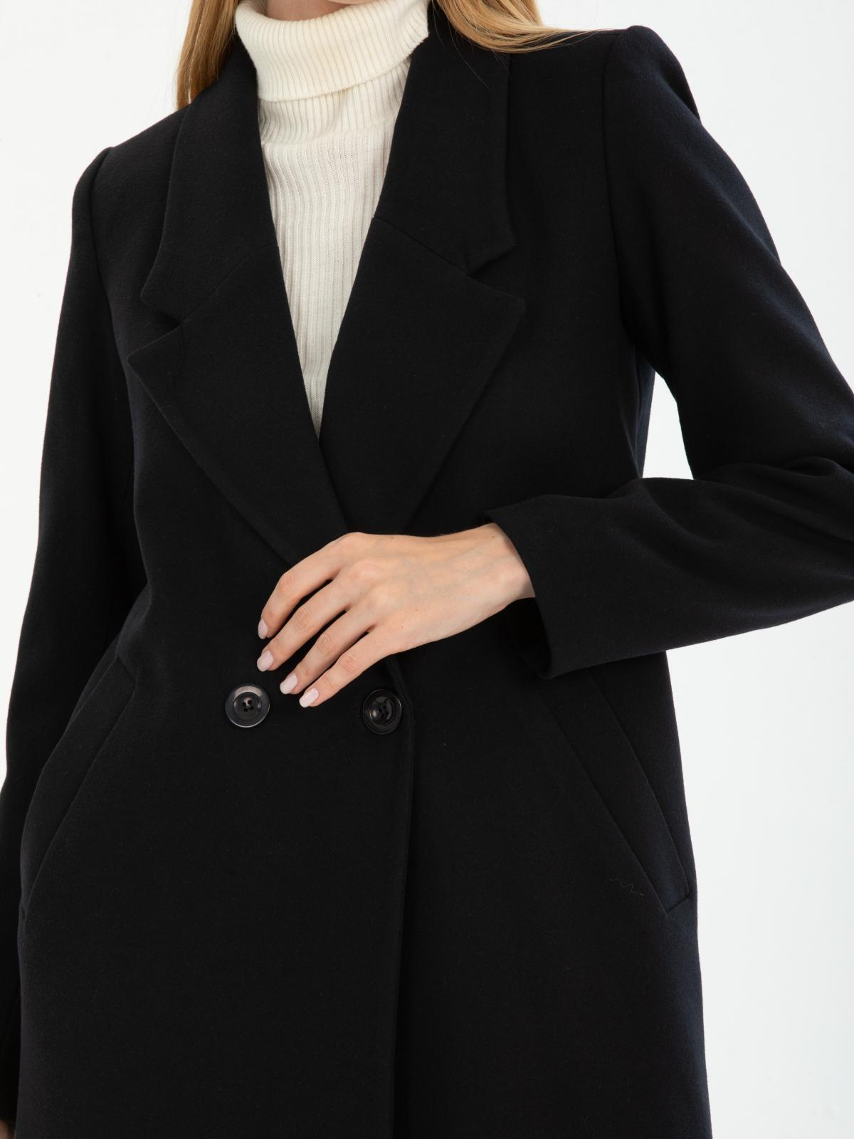 Women coat wholesale Black color 669549