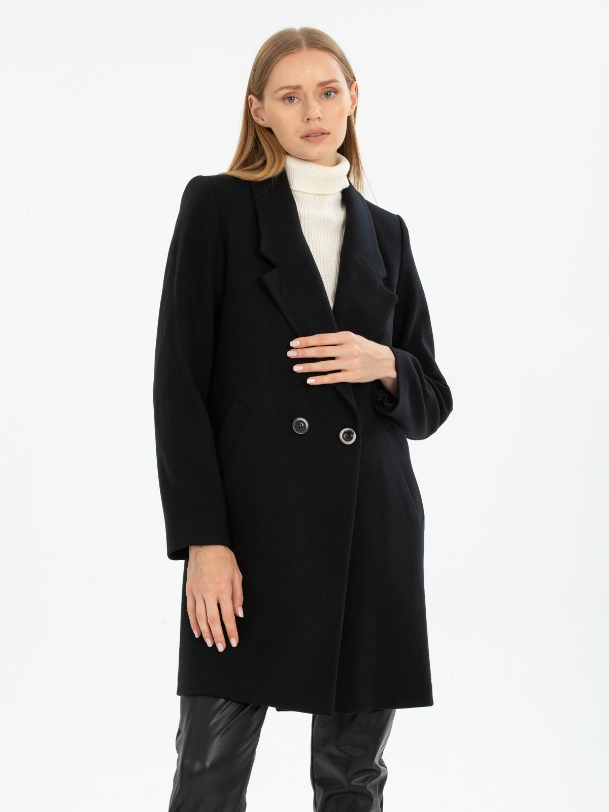 Women coat wholesale Black color 669549