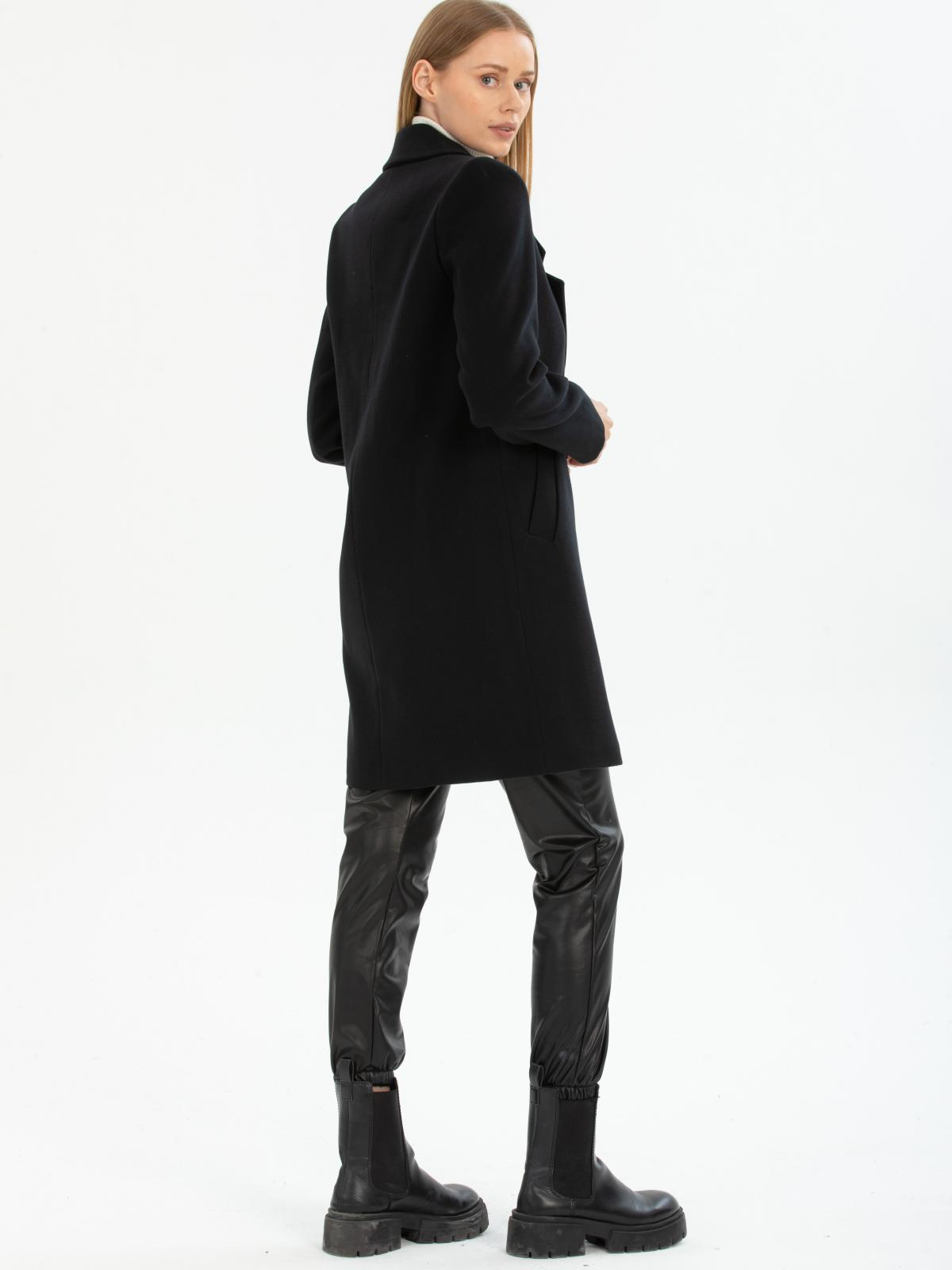 Women coat wholesale Black color 669549