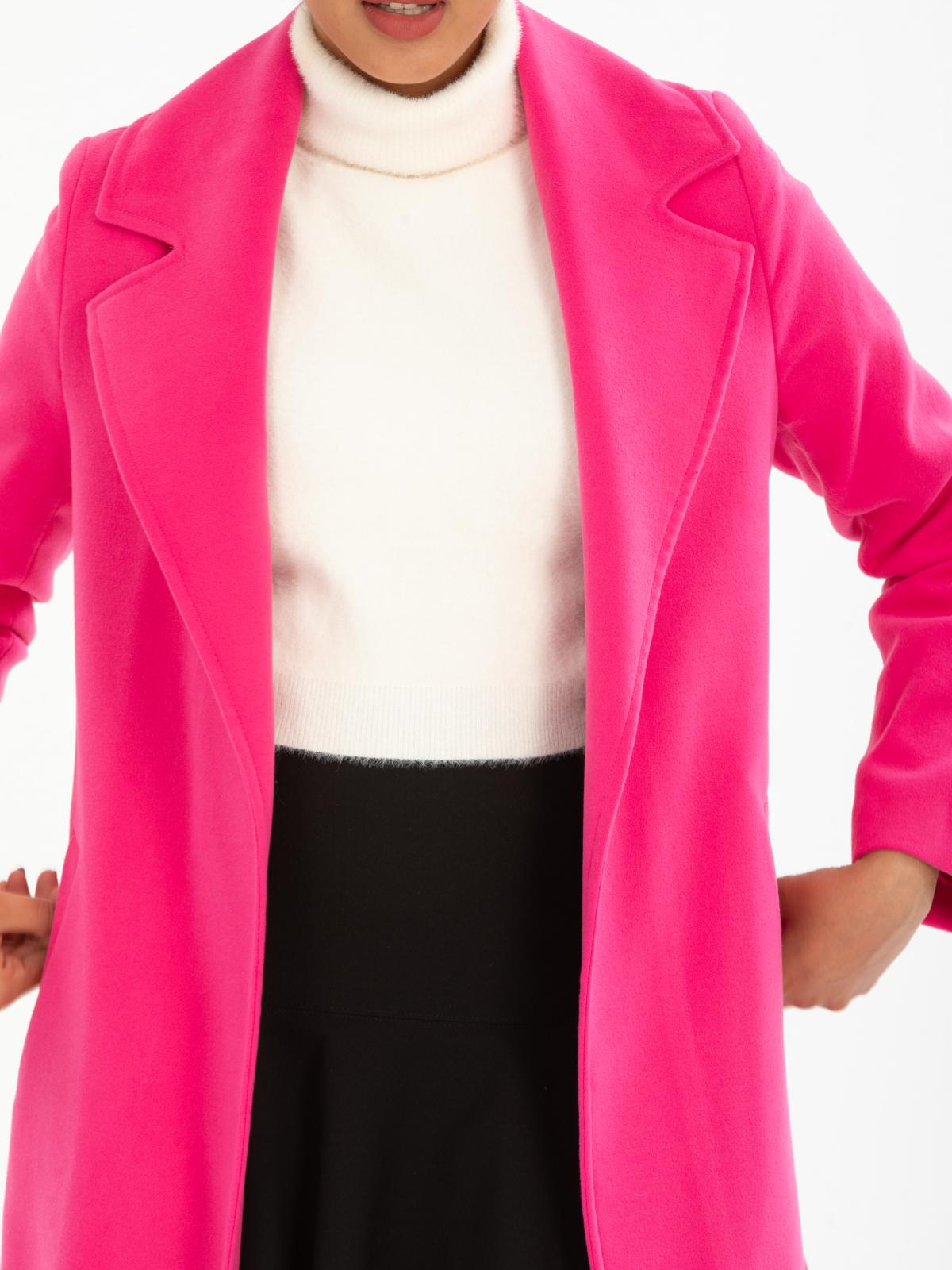 Women coat wholesale Fucshia color 670467