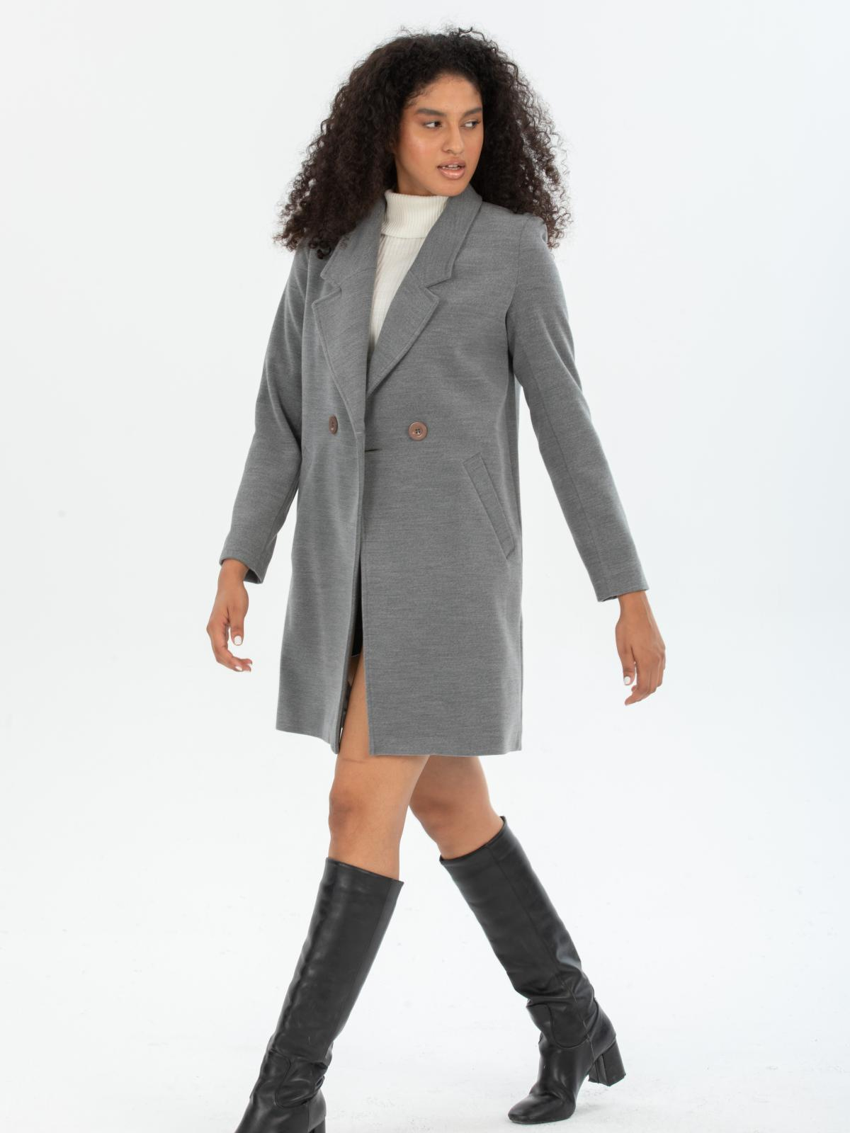 Women coat wholesale Gray color 670519