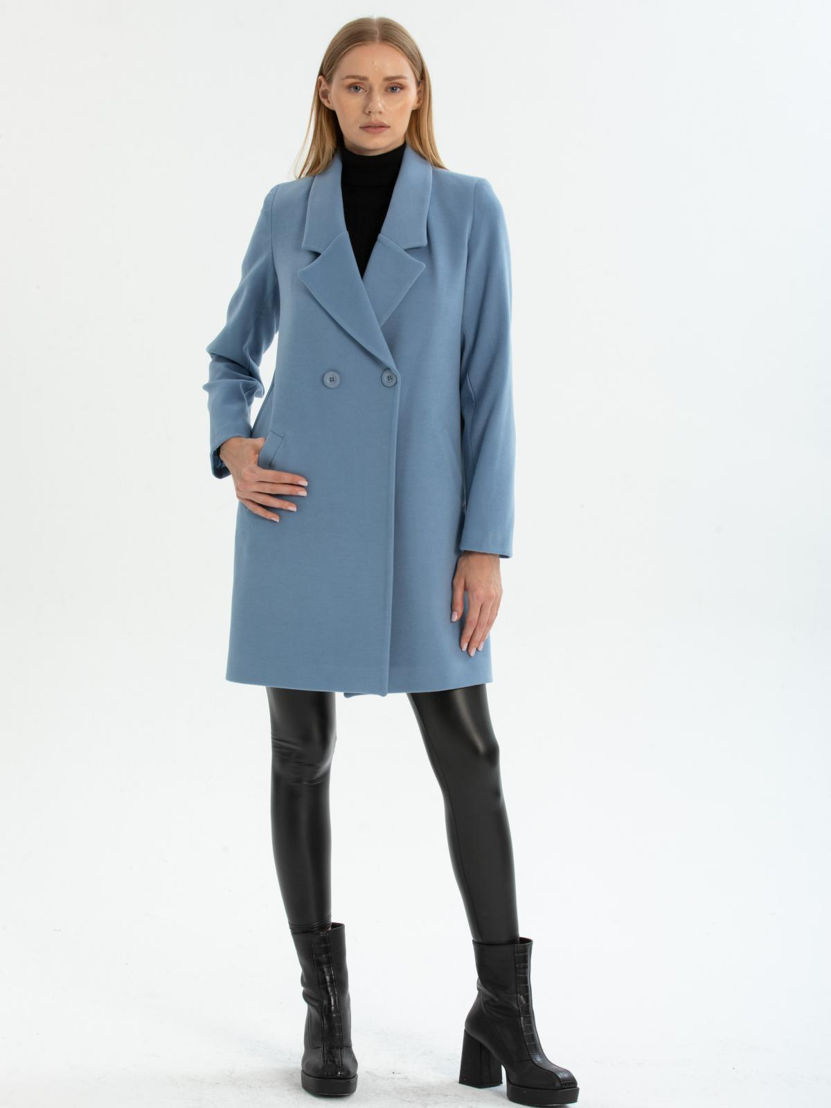 Women coat wholesale Light Blue color 669548