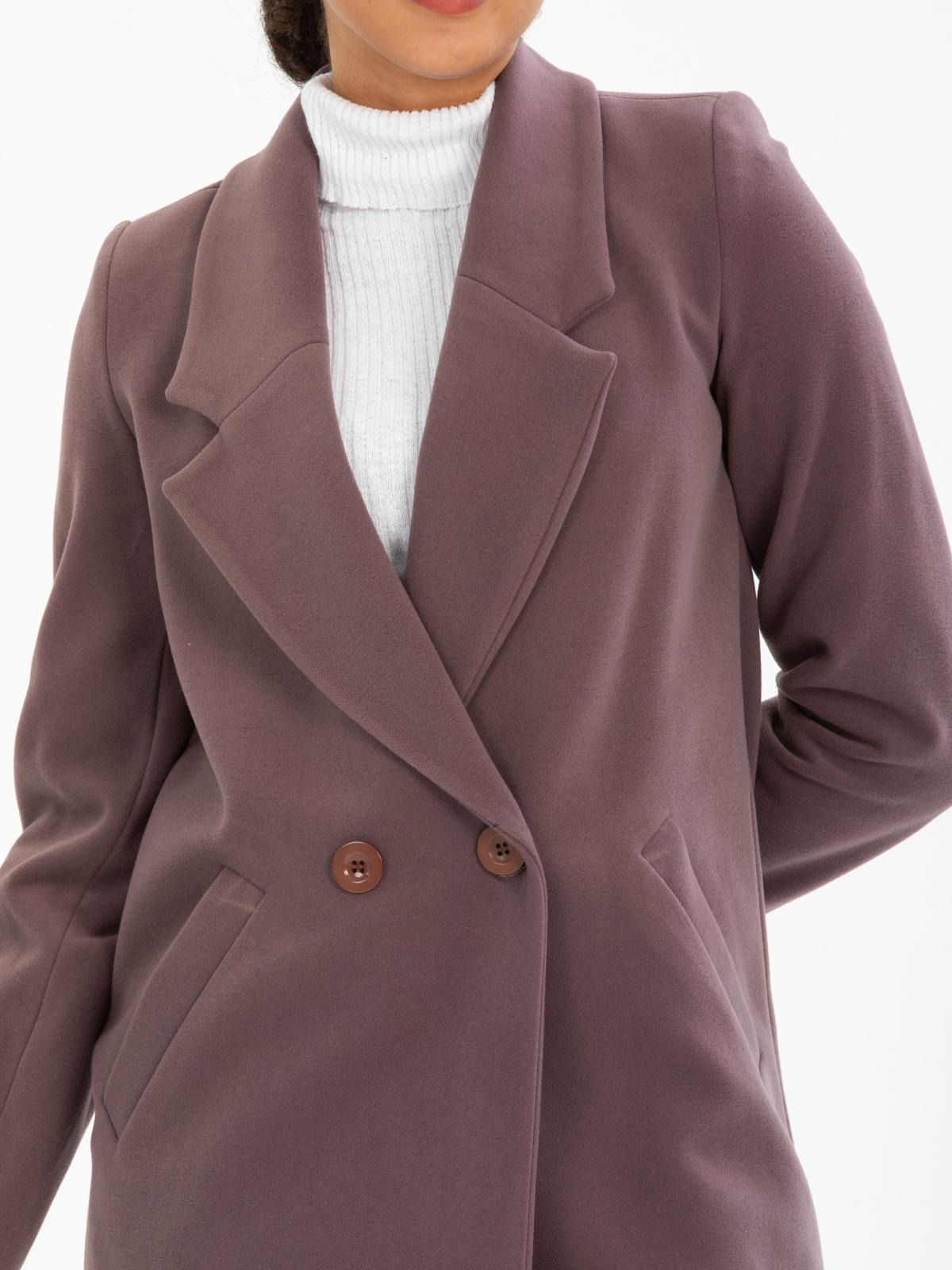 Women coat wholesale Light Plum color 670459