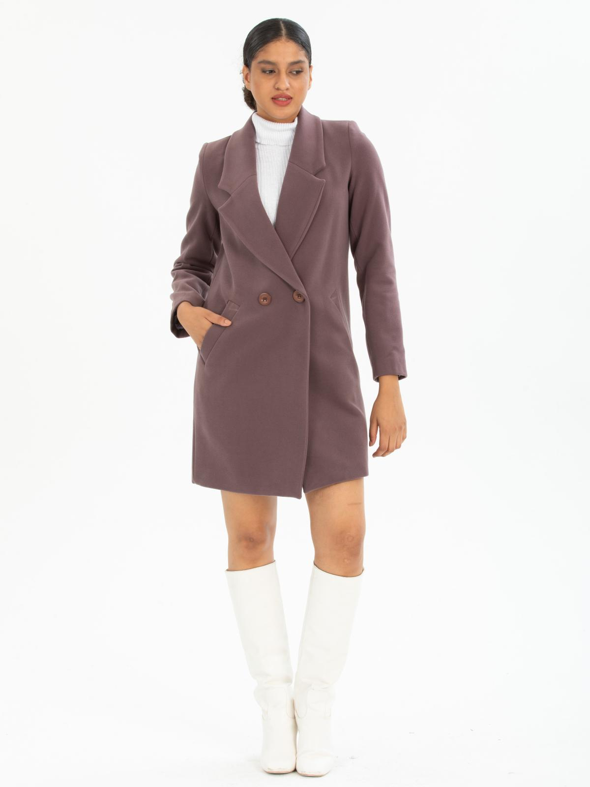 Women coat wholesale Light Plum color 670459