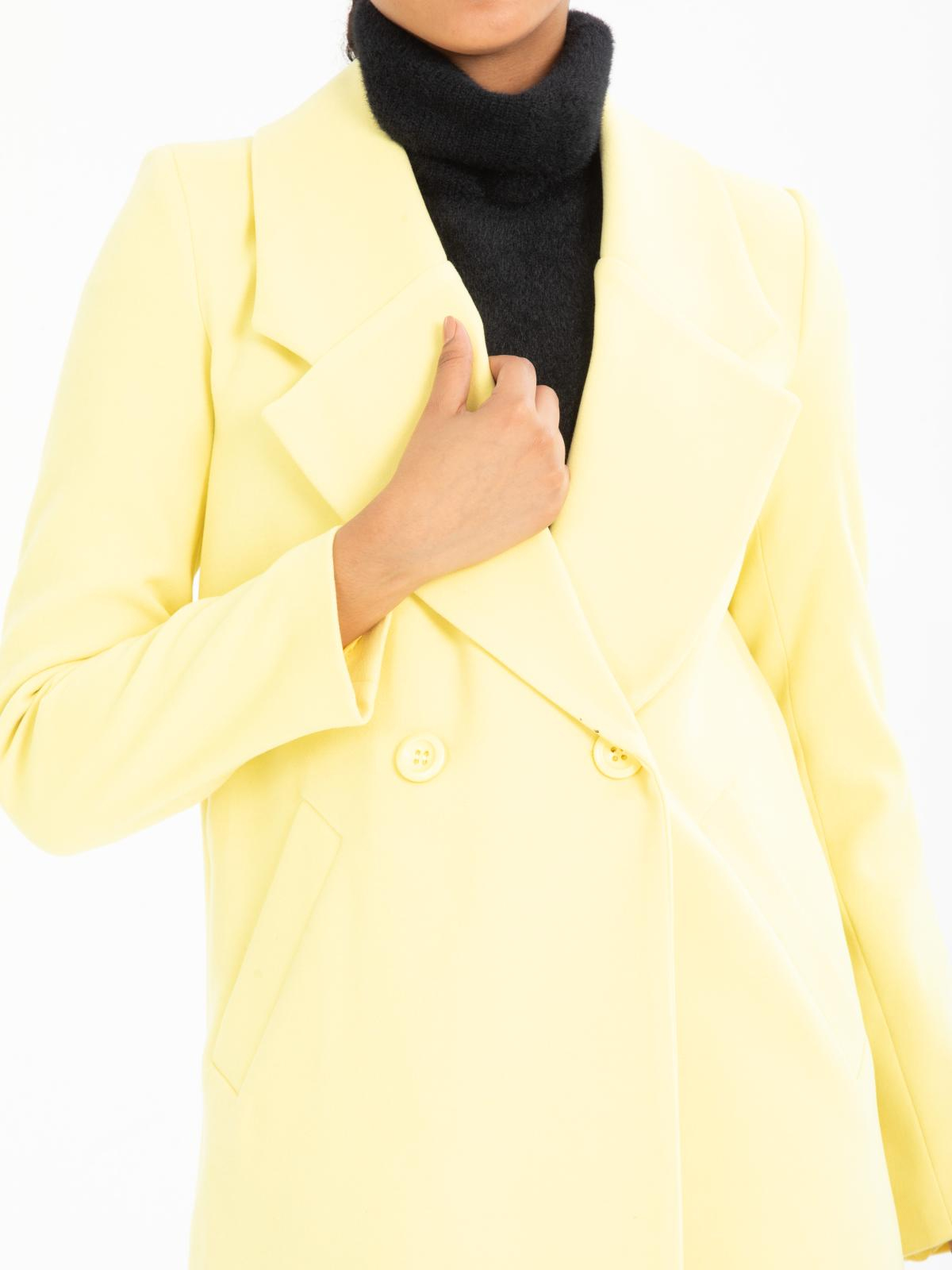 Women coat wholesale Light Yellow color 670464