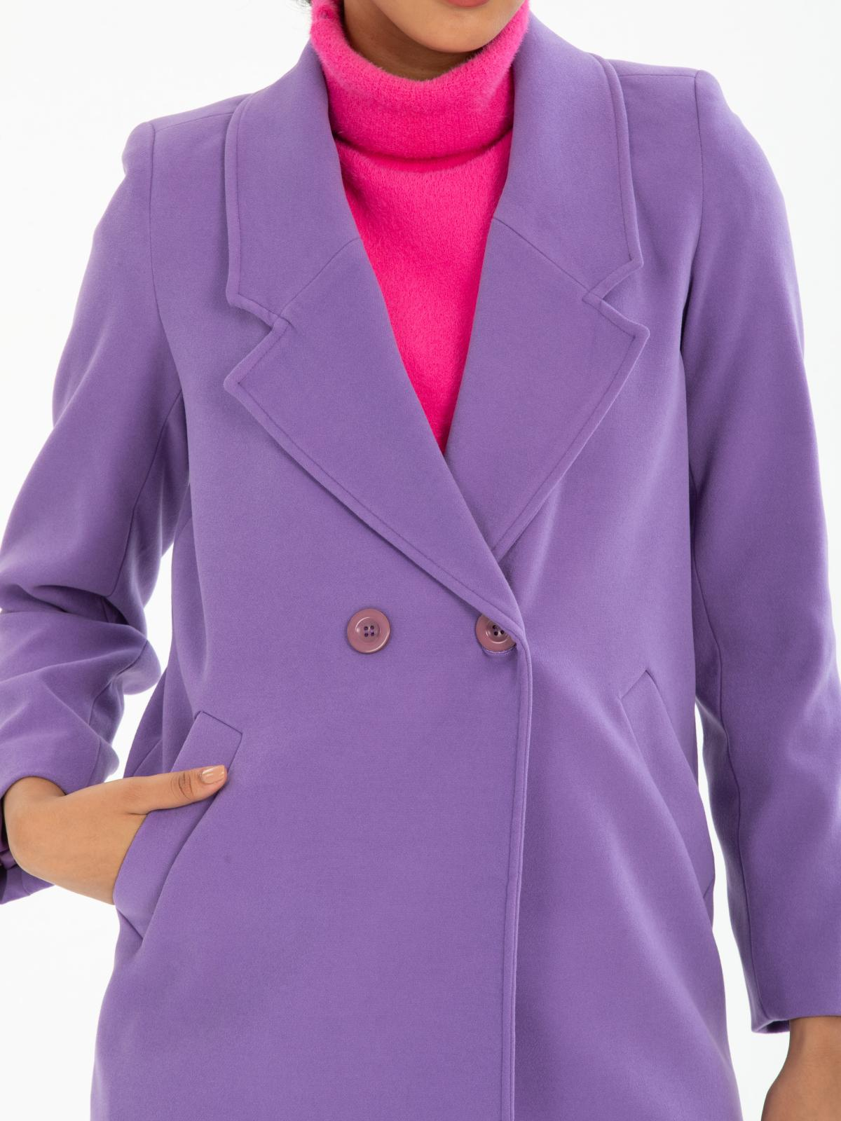 Women coat wholesale Lilac color 670463