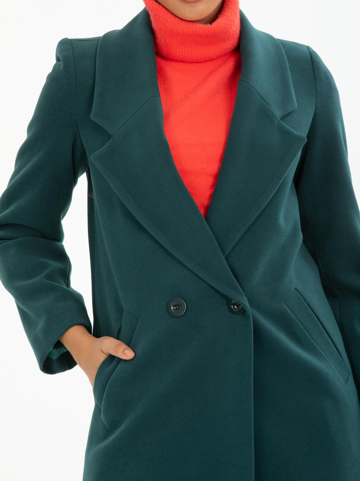 Women coat wholesale Petrol color 670465