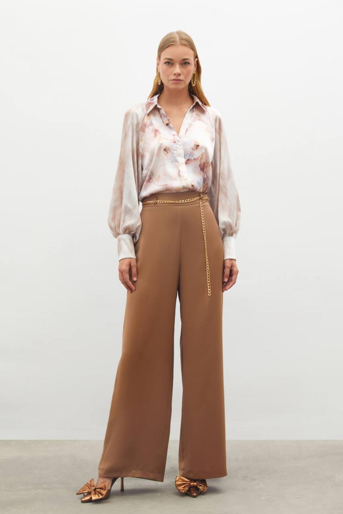 Women shirt wholesale Beige color 700947