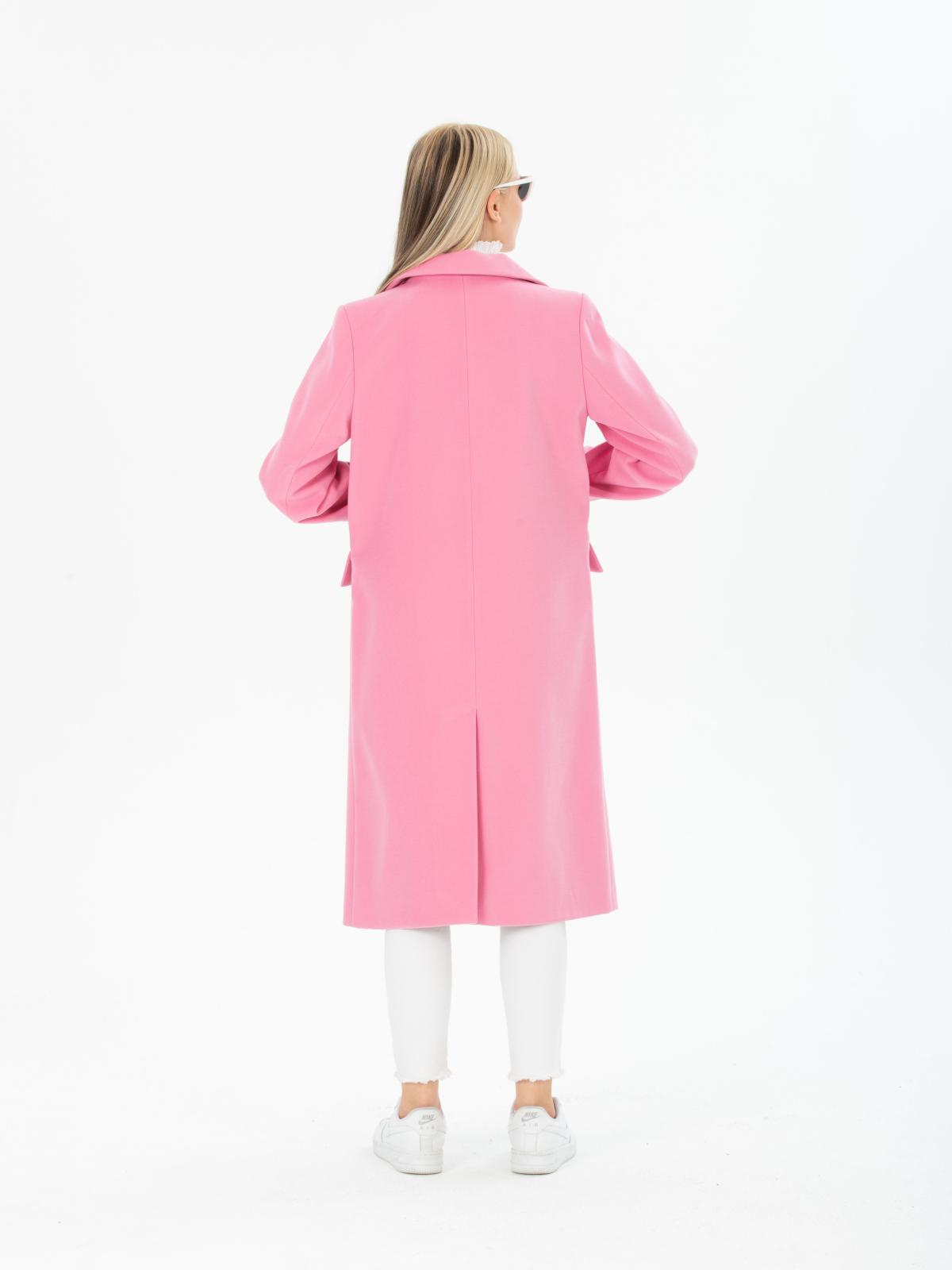 Women Six-Button Coat Wholesale French Pink Color