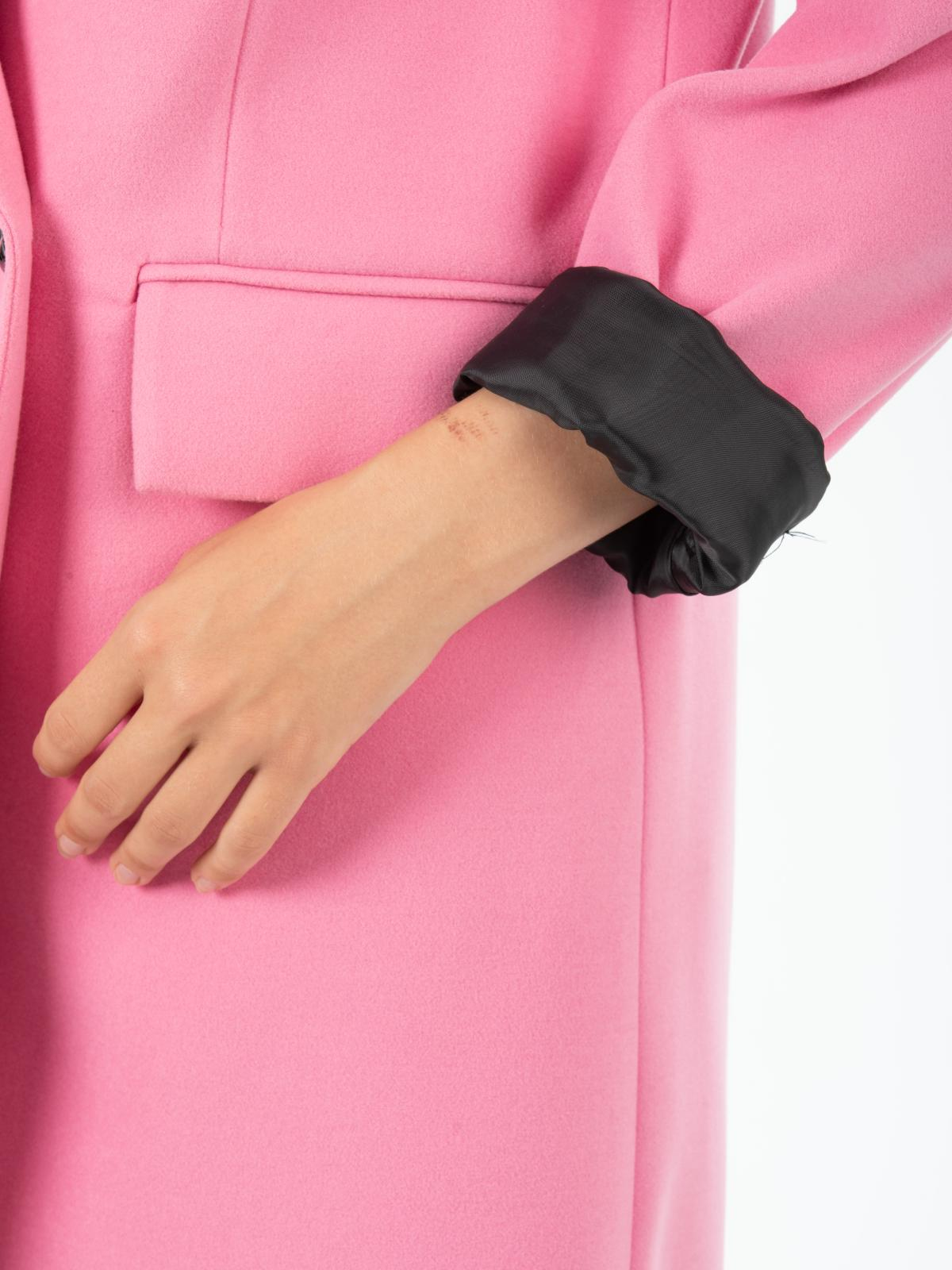 Women Six-Button Coat Wholesale French Pink Color