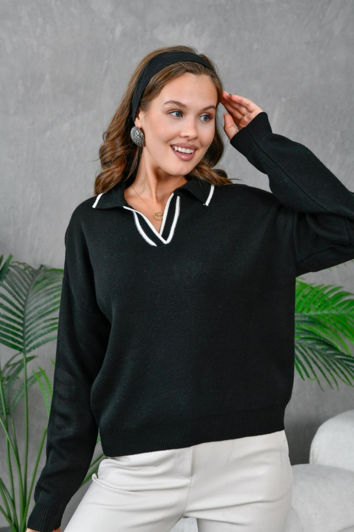 Women sweater wholesale Black color 699577