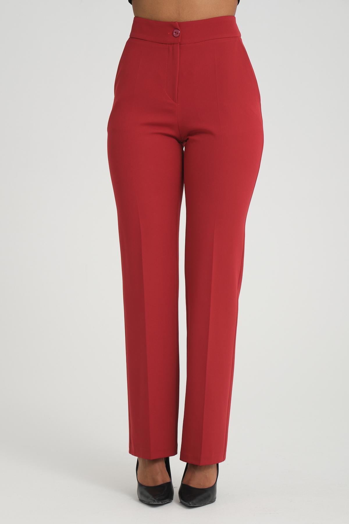 Women vest and pants suit Plus size wholesale Red color 696680