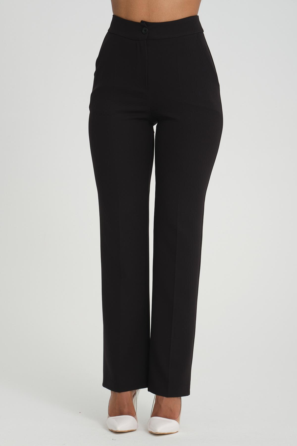 Women vest and pants suit wholesale Black color 696673