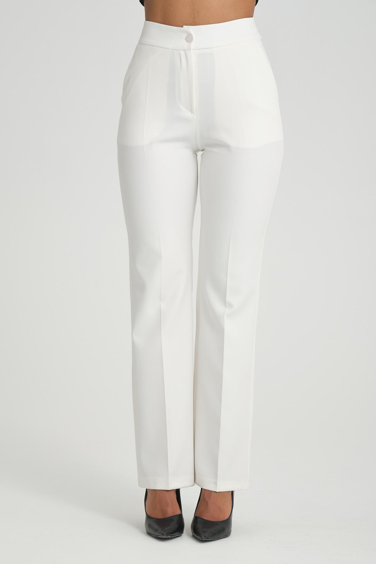 Women vest and pants suit wholesale White color 696674