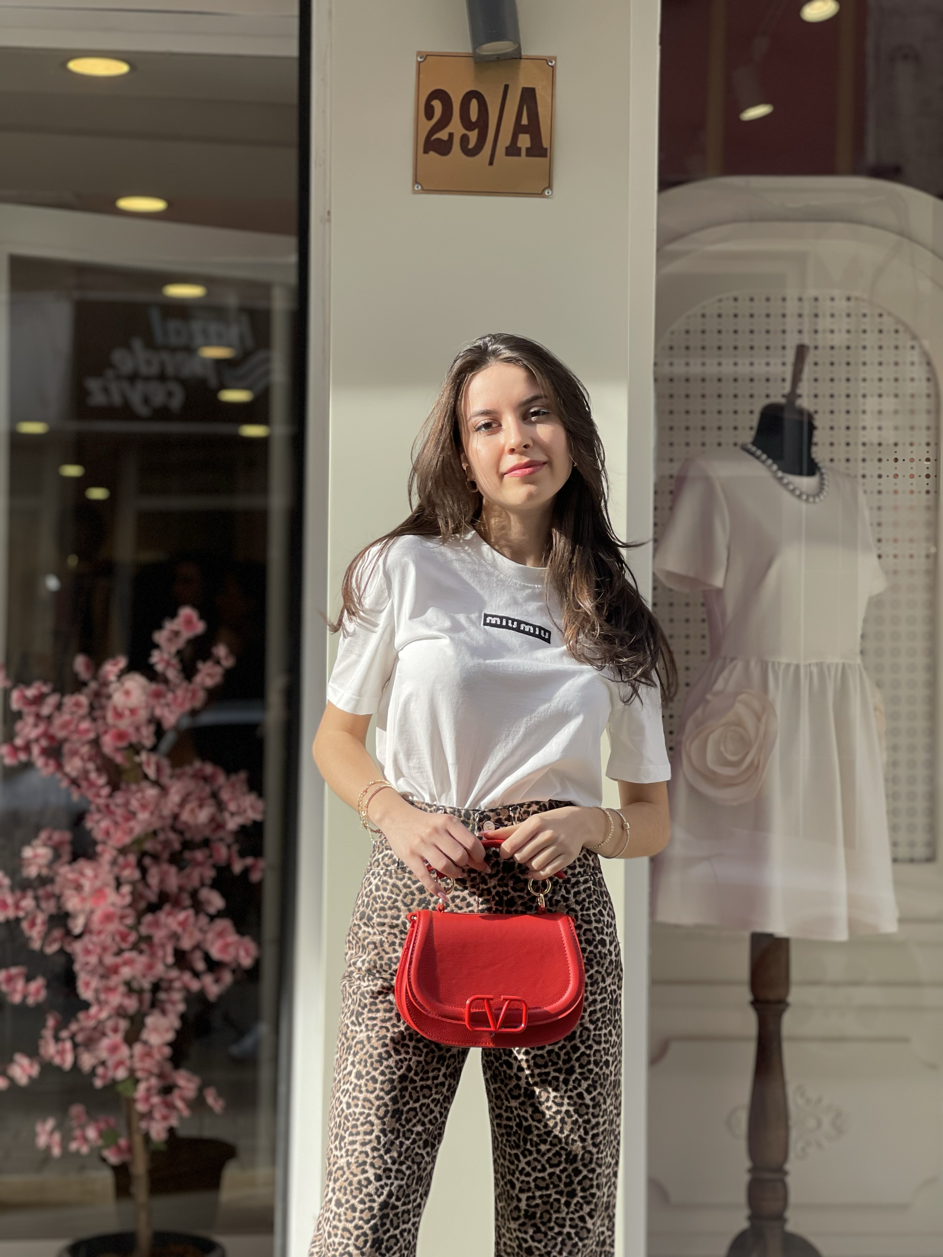 Basic Logo Baskılı Tshirt - Beyaz