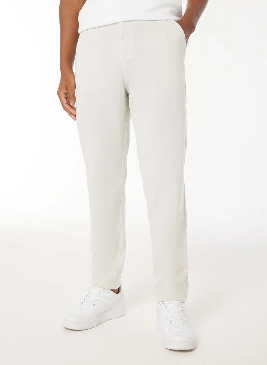 Beli Lastikli ve Kordonlu Jogger Erkek Pantolon