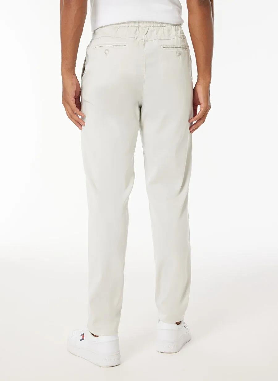 Beli Lastikli ve Kordonlu Jogger Erkek Pantolon