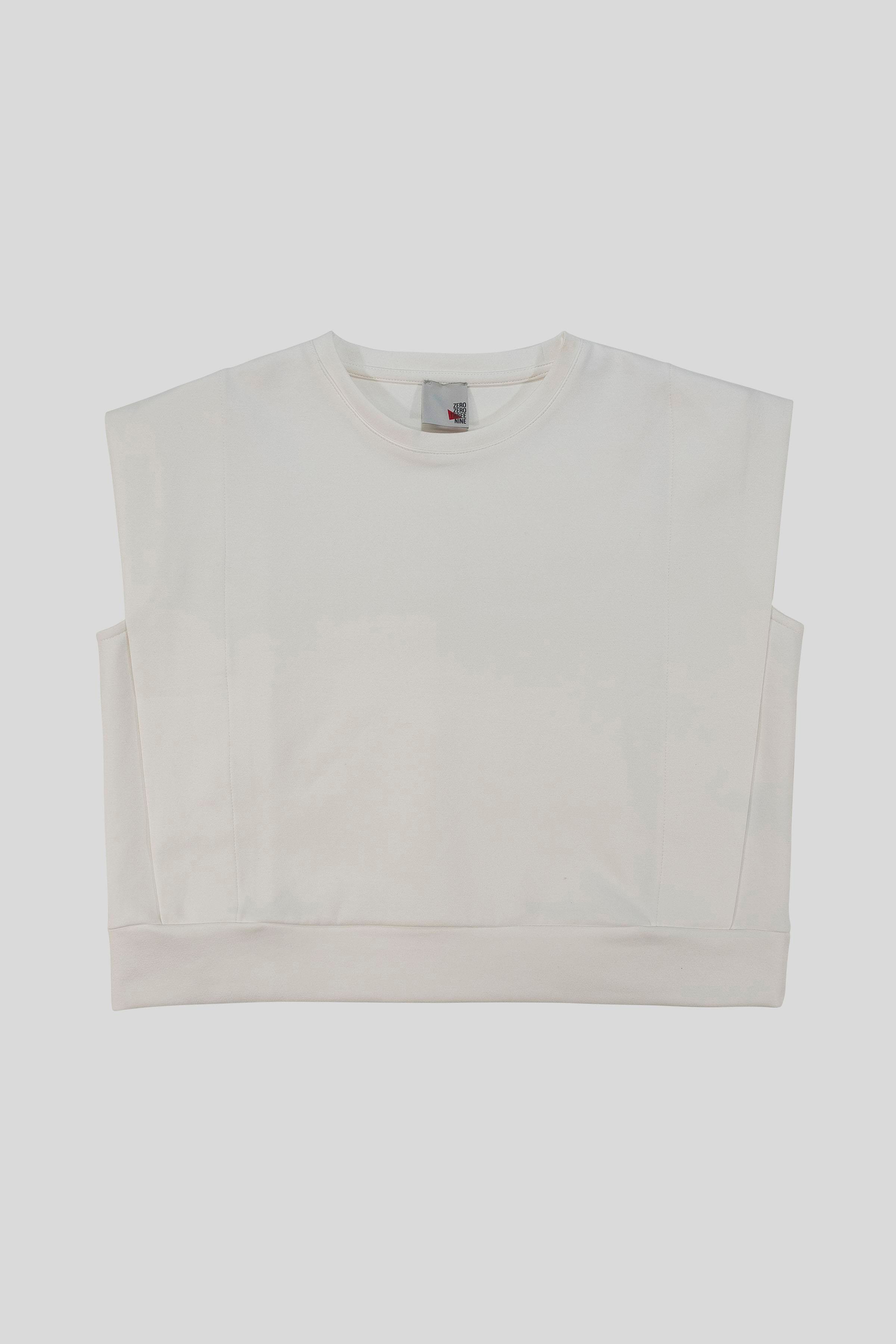 Biiklet Yaka Dik Omuz Kadın Crop