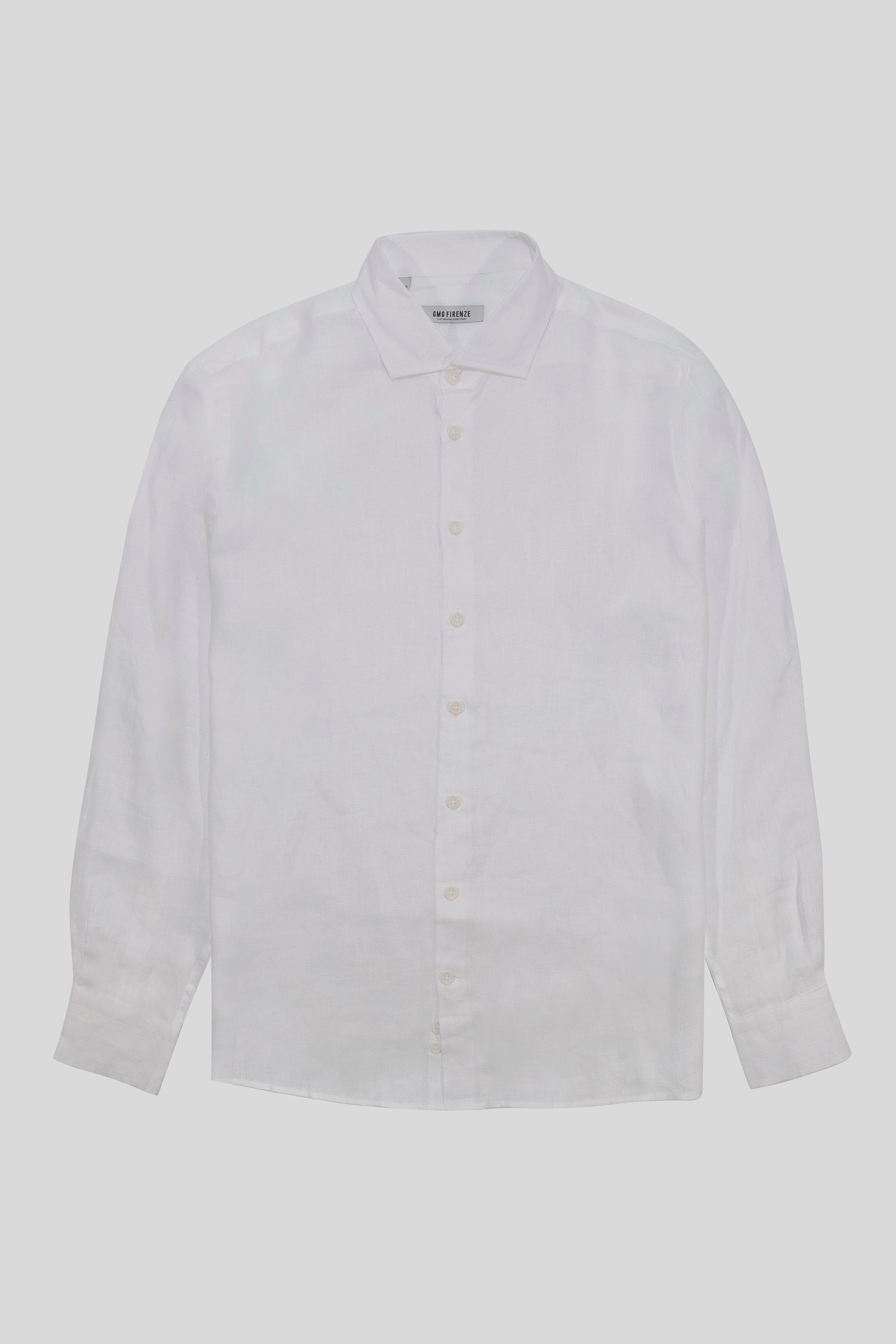 Gömlek Yaka %100 Keten Erkek Gömlek