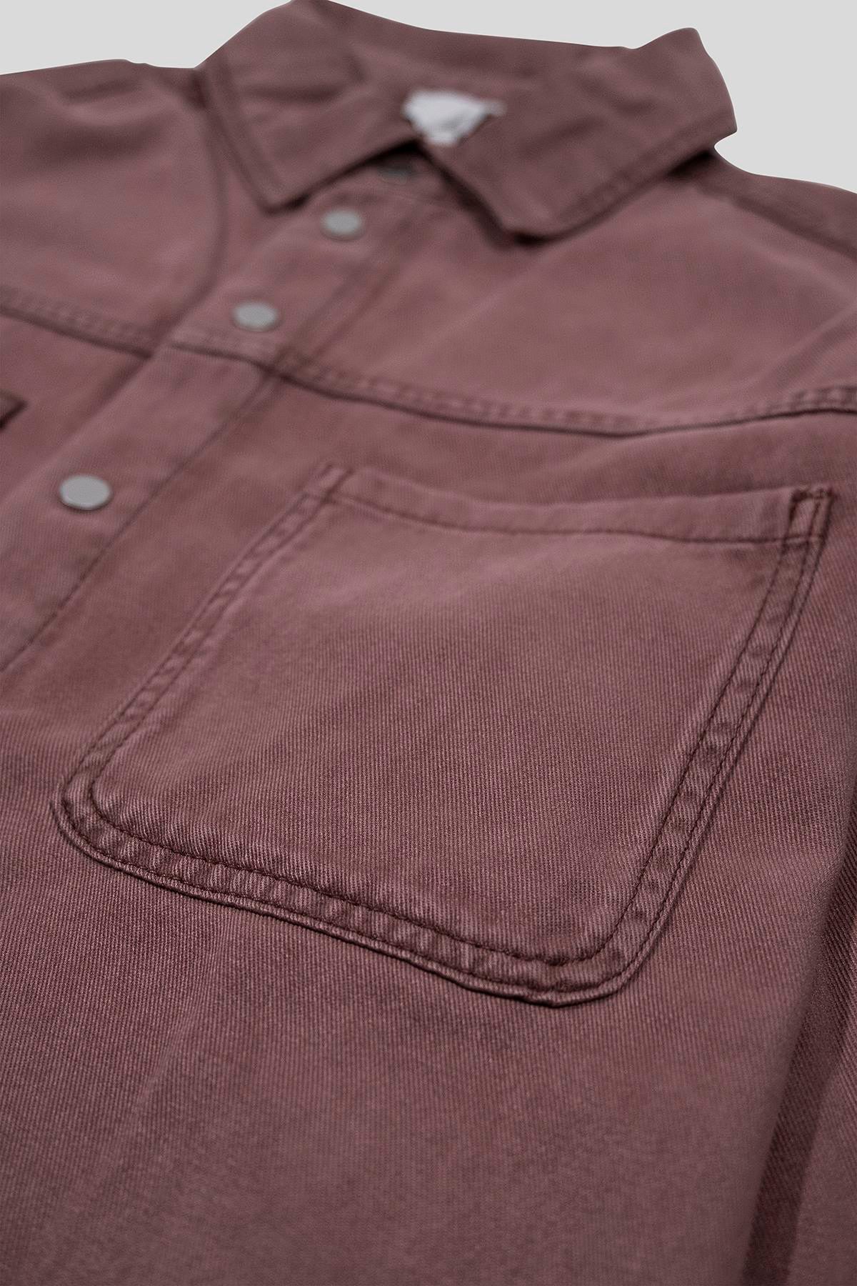 Regular Fit Önü Çıtçıt Kapamalı Lyocell Kadın Gömlek