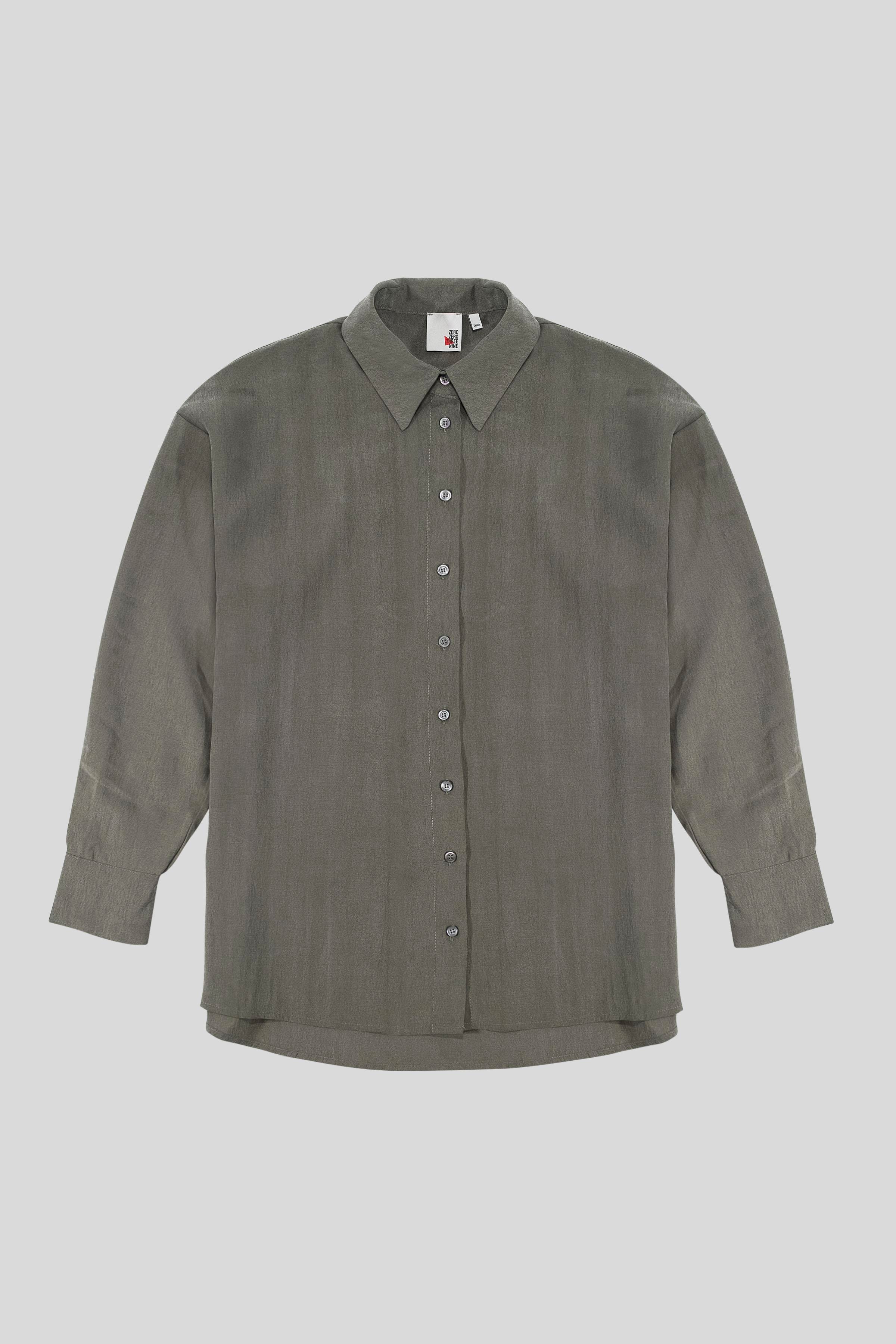 Uzun Kollu Kadın Gömlek