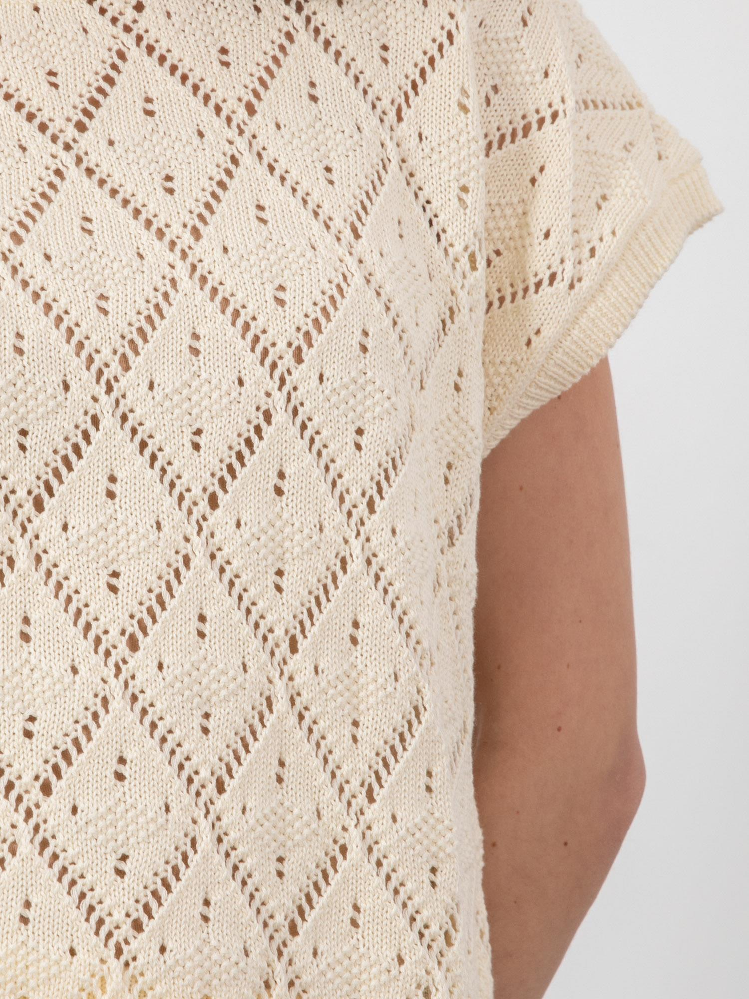 %100 Organik Pamuk Ajurlu Kazak