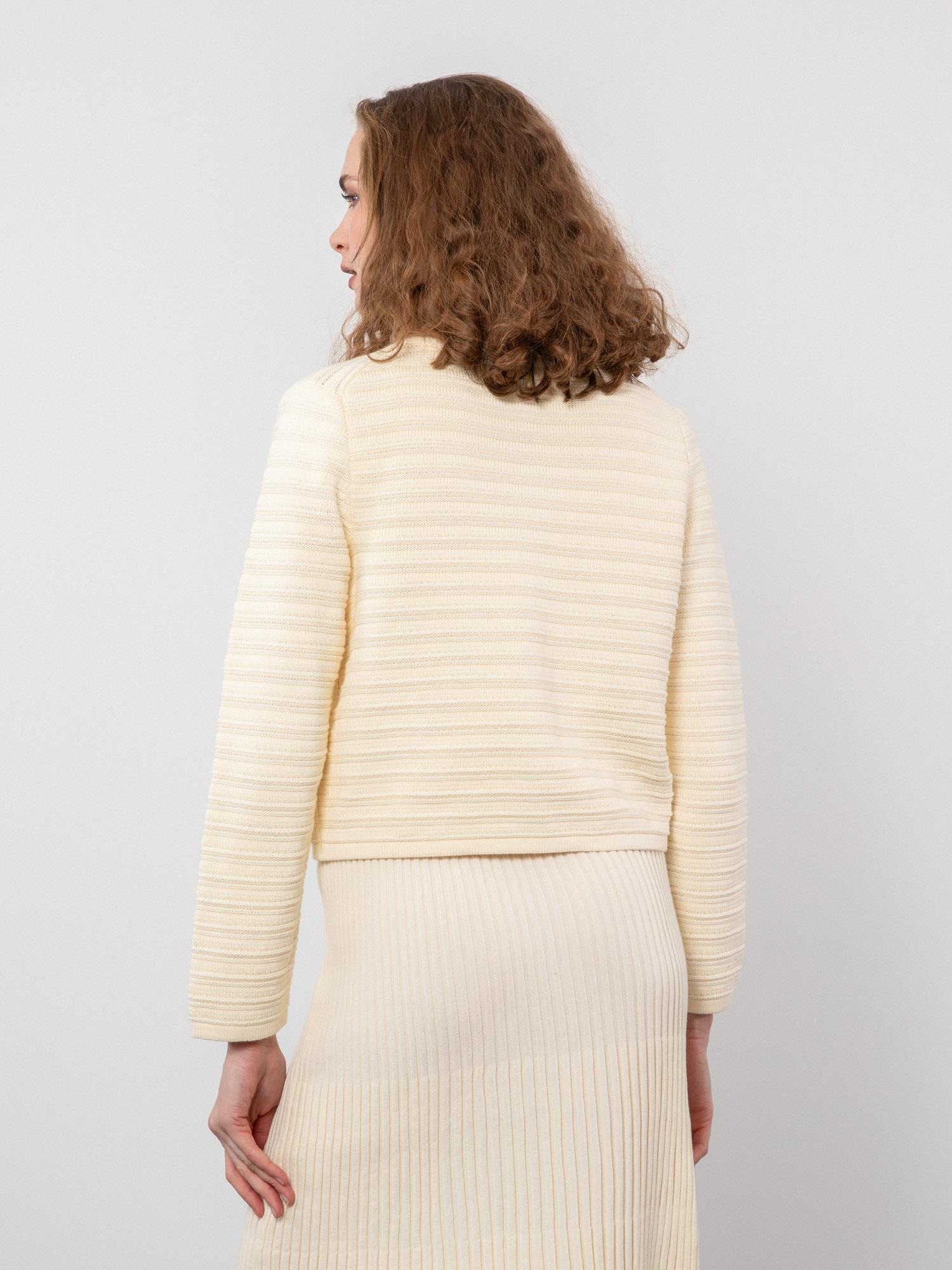 %100 Organik Pamuk Düğme Detaylı Hırka