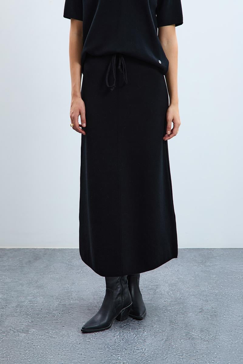 %100 Organik Pamuk Midi Etek