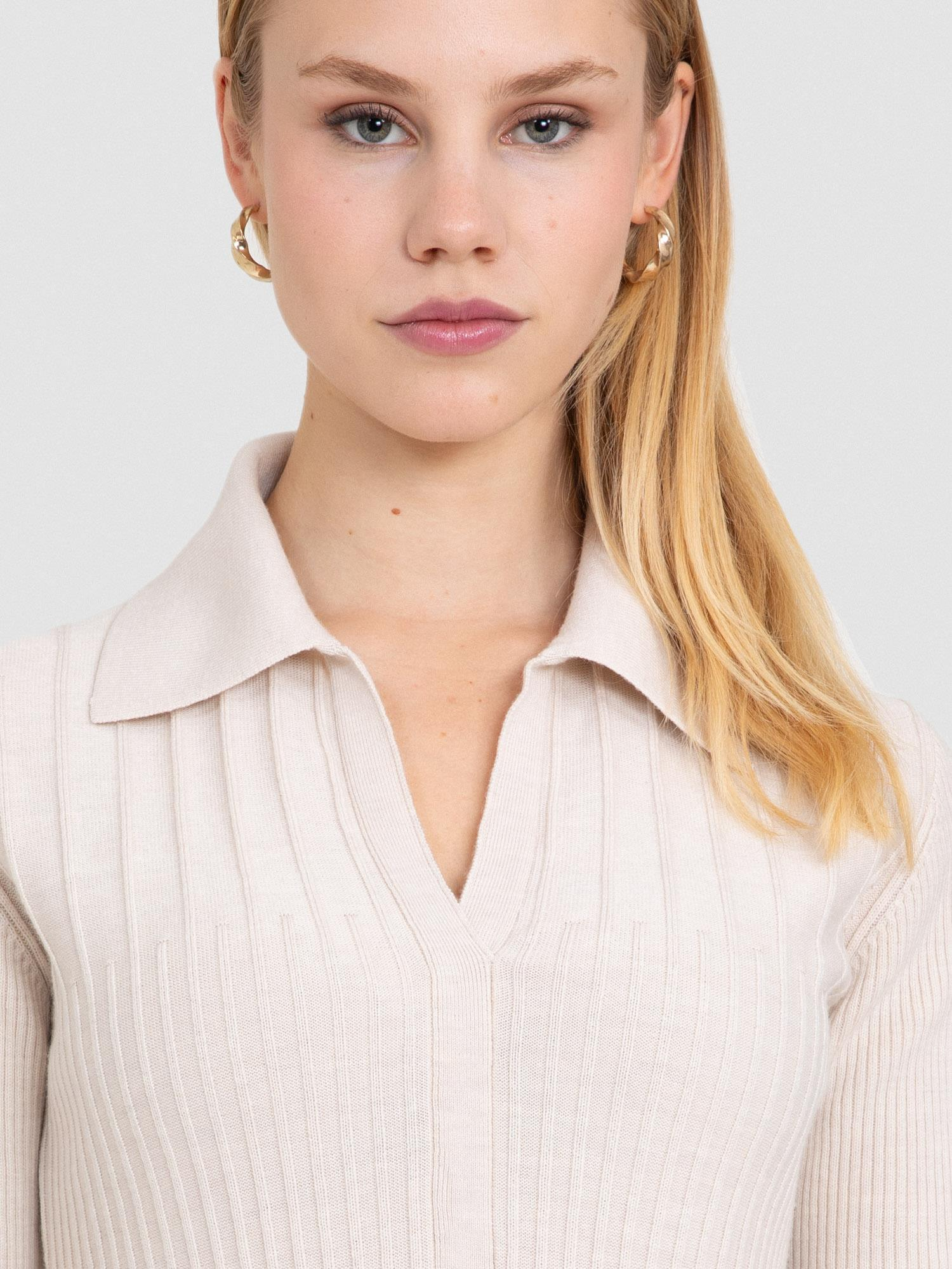 %100 Organik Yün Fitilli Elbise