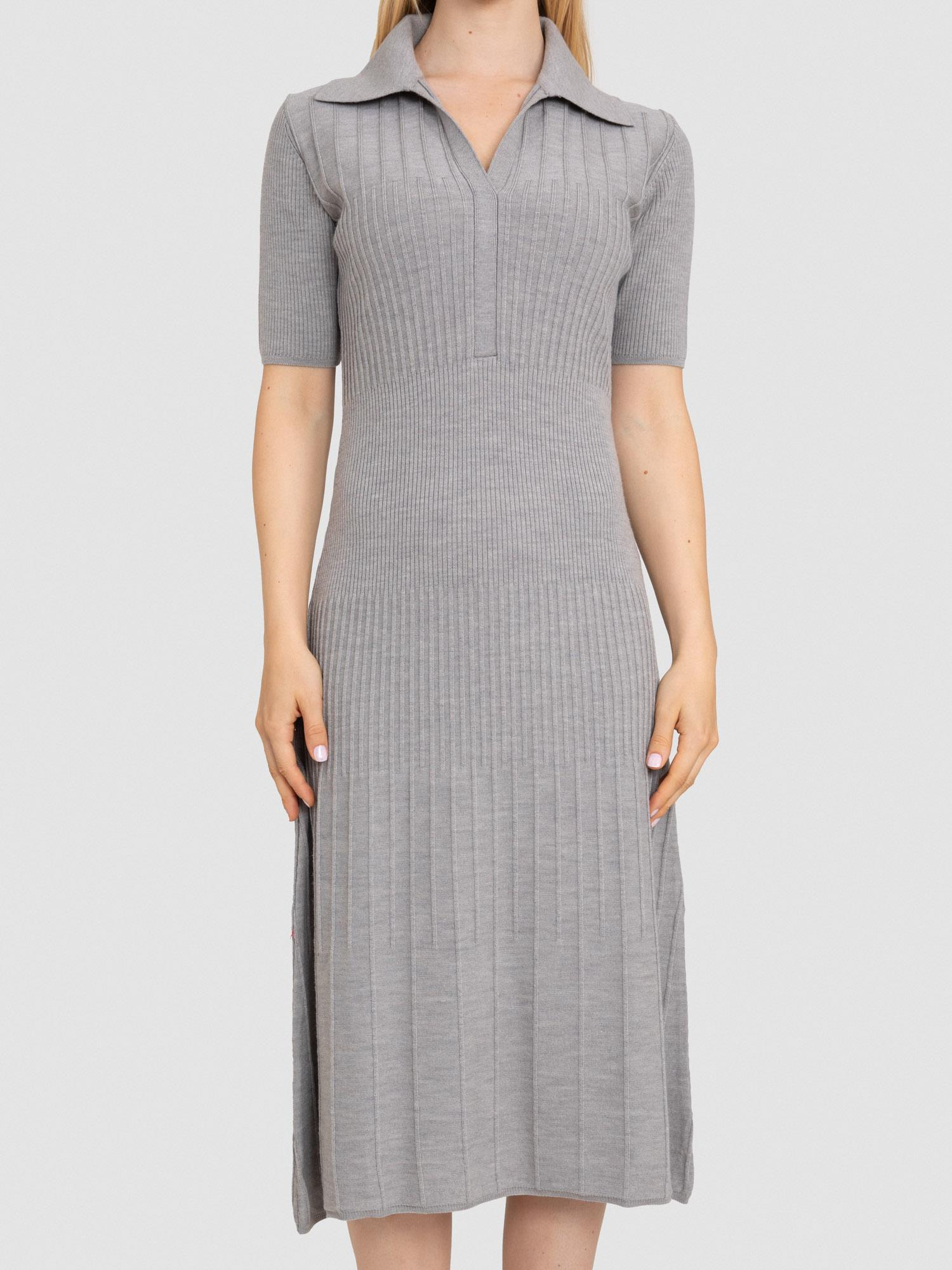 %100 Organik Yün Fitilli Elbise