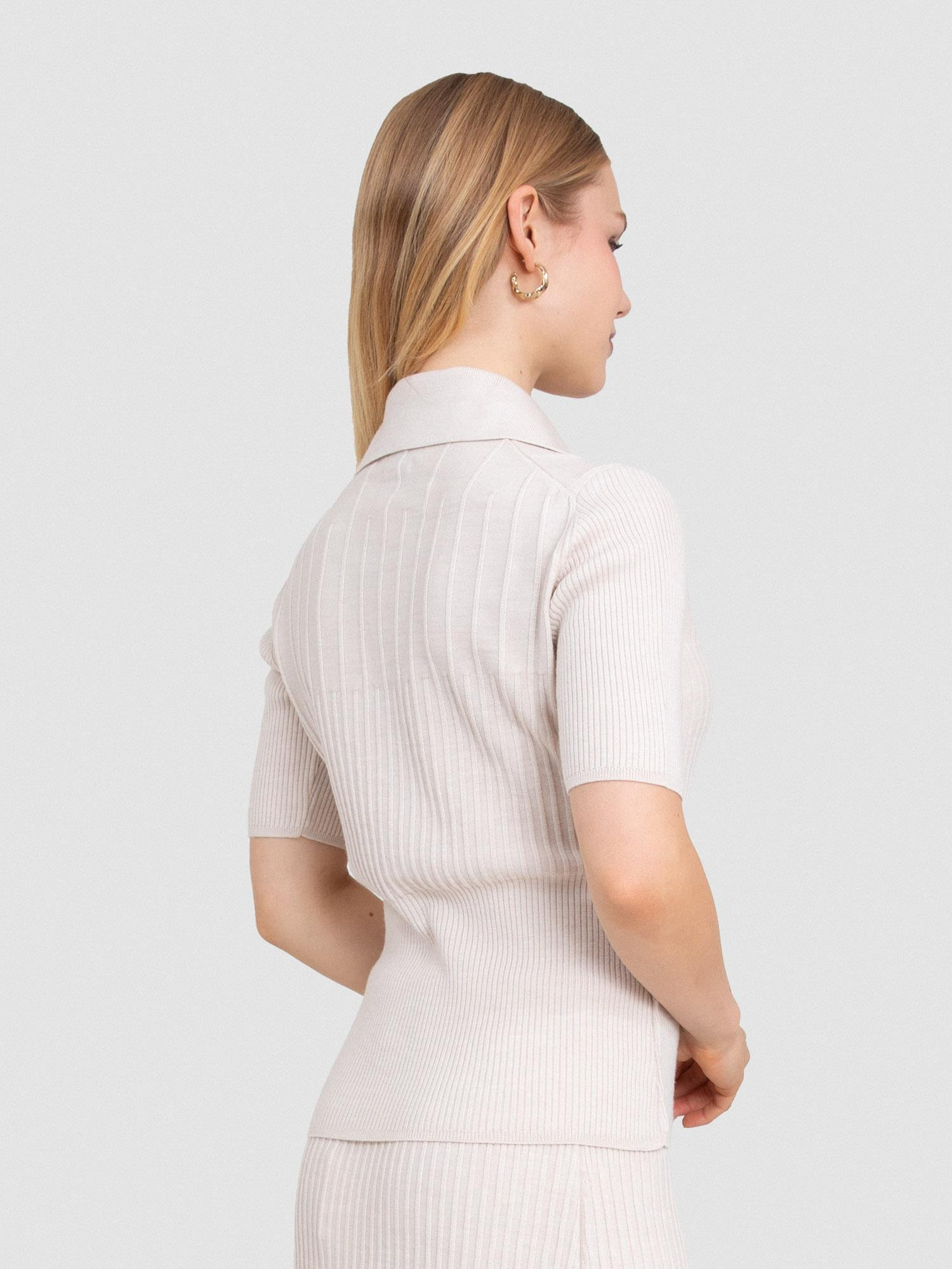 %100 Organik Yün Fitilli Kazak