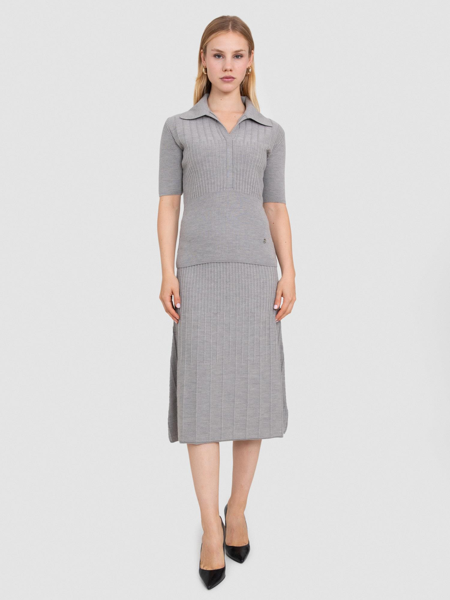 %100 Organik Yün Fitilli Kazak