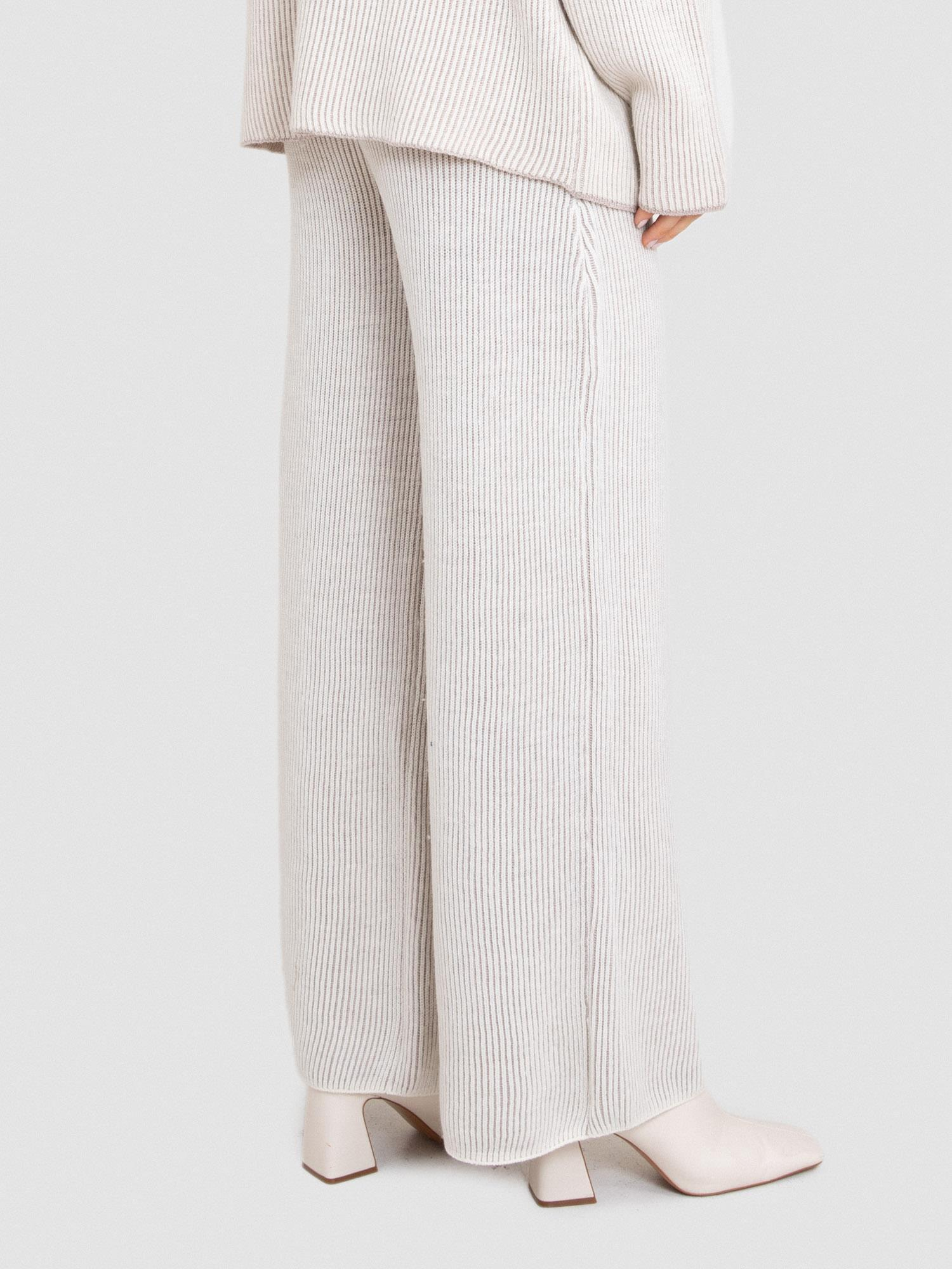 %100 Yün Fitilli Pantolon