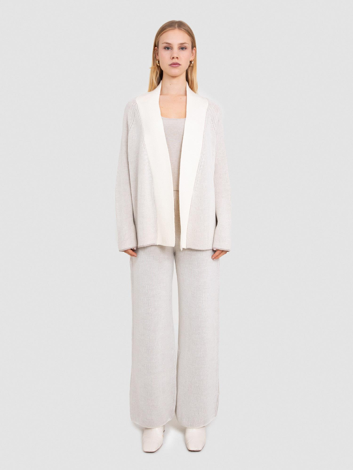 %100 Yün Fitilli Pantolon