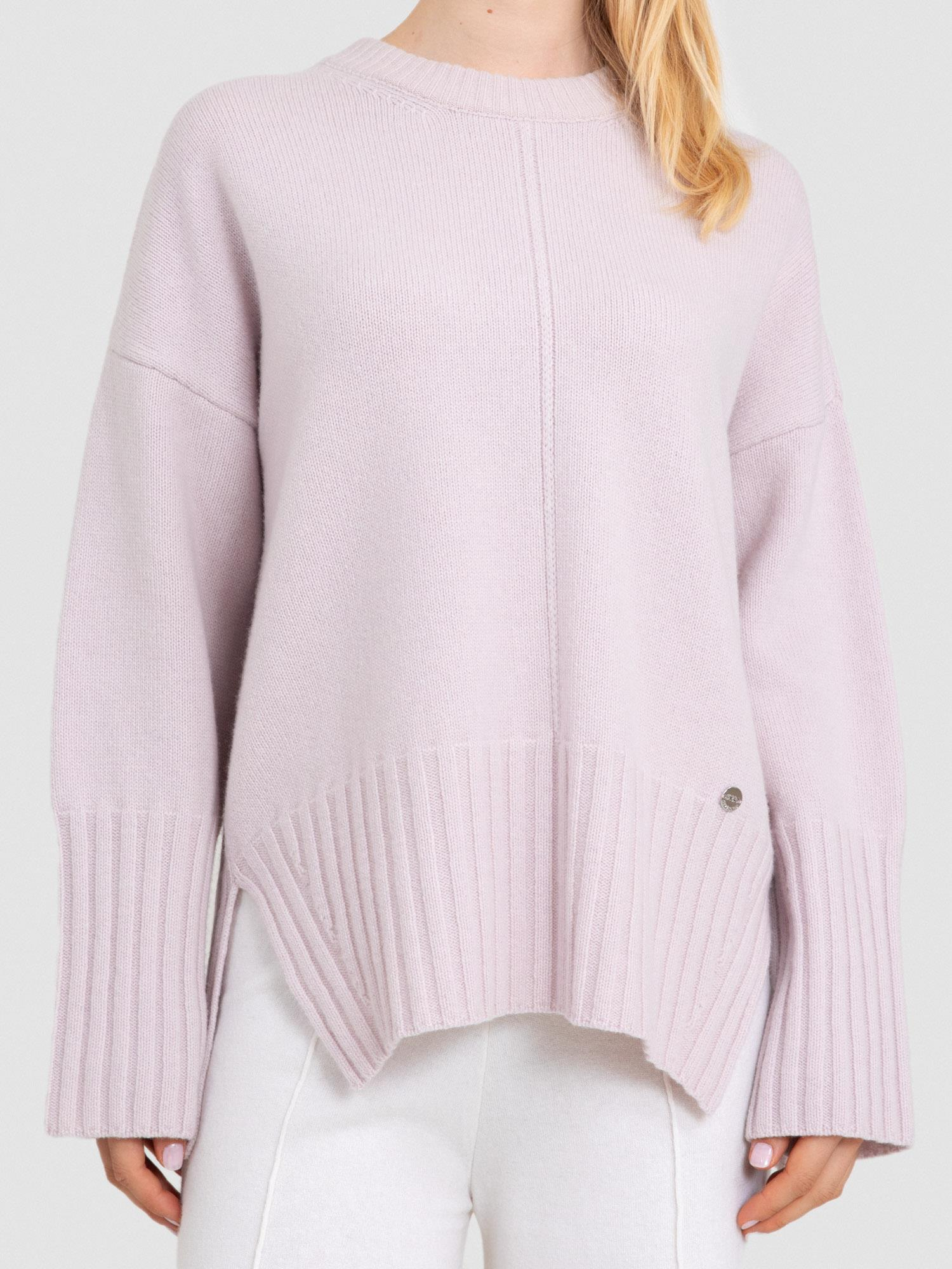 %100 Yün Yuvarlak Yaka Kazak