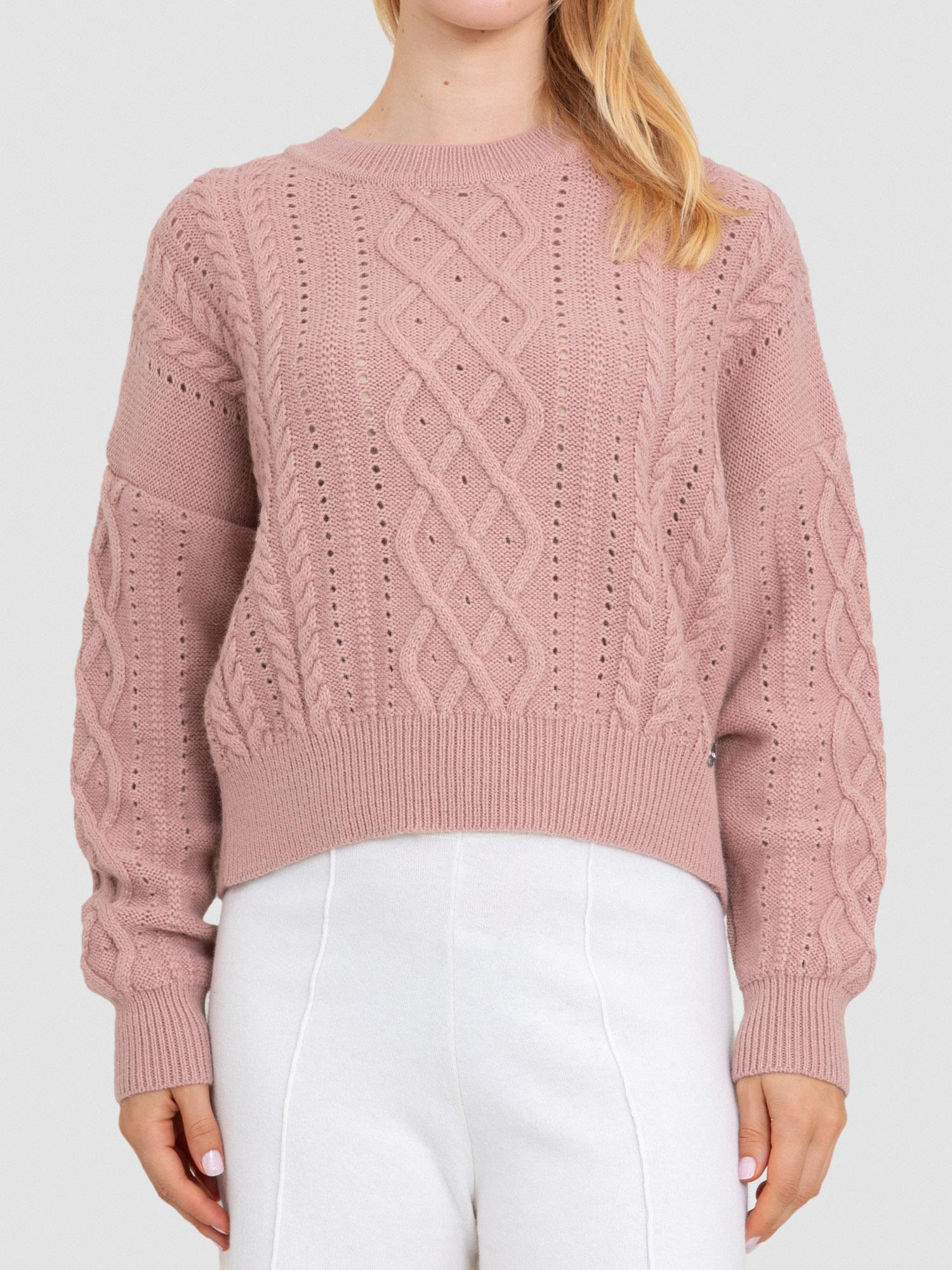 Alpaka Karışımlı Bisiklet Yaka Kazak