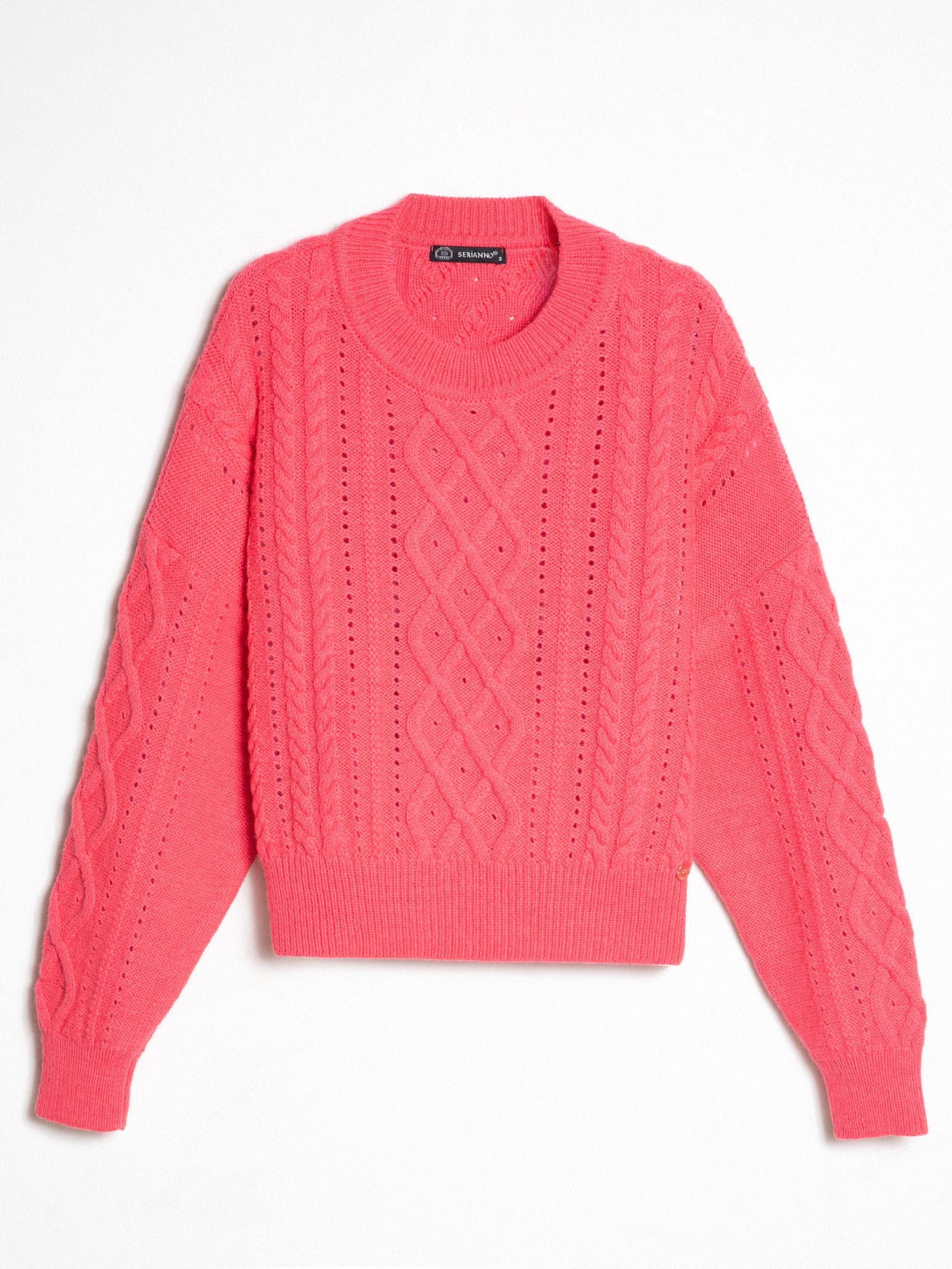 Alpaka Karışımlı Bisiklet Yaka Kazak