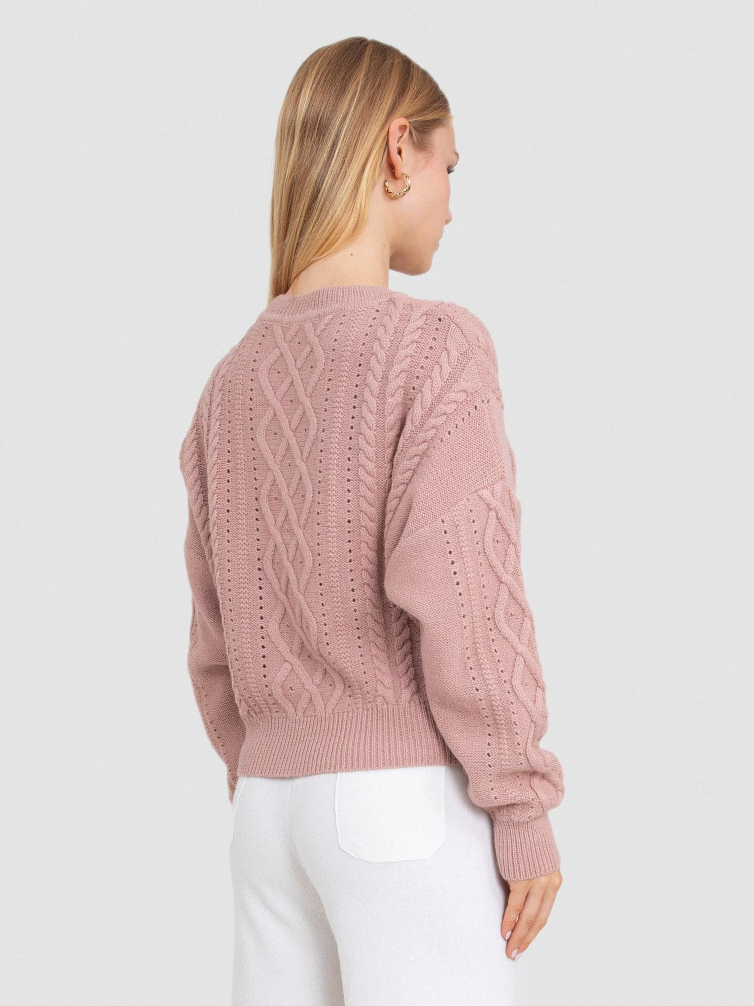 Alpaka Karışımlı Bisiklet Yaka Kazak