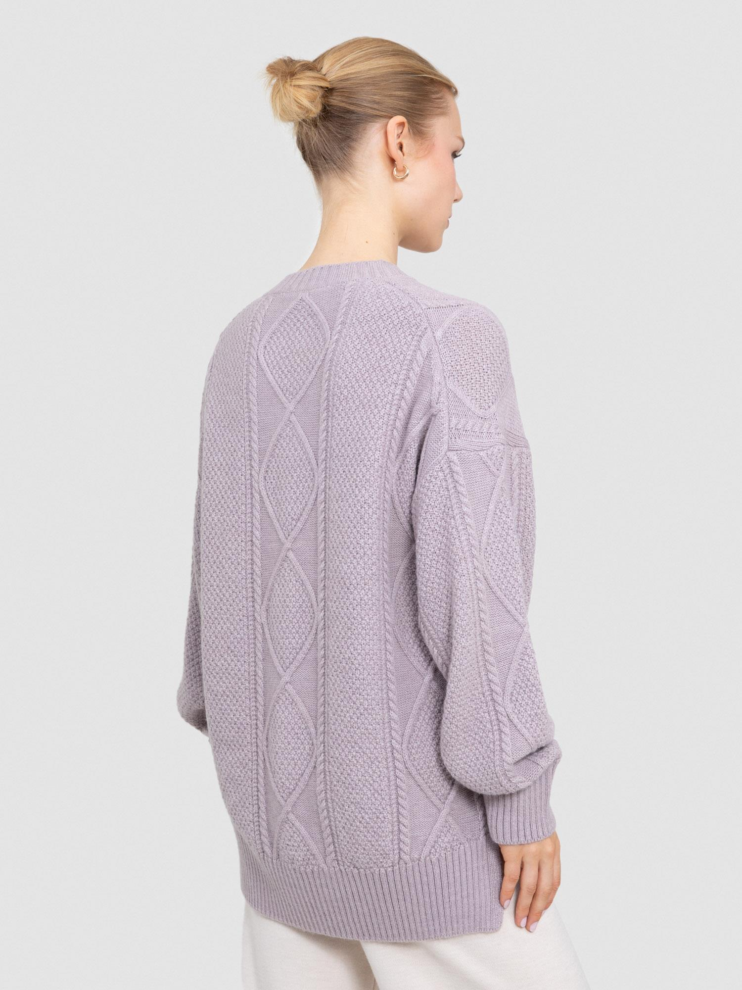 Alpaka Karışımlı V Yaka Kazak