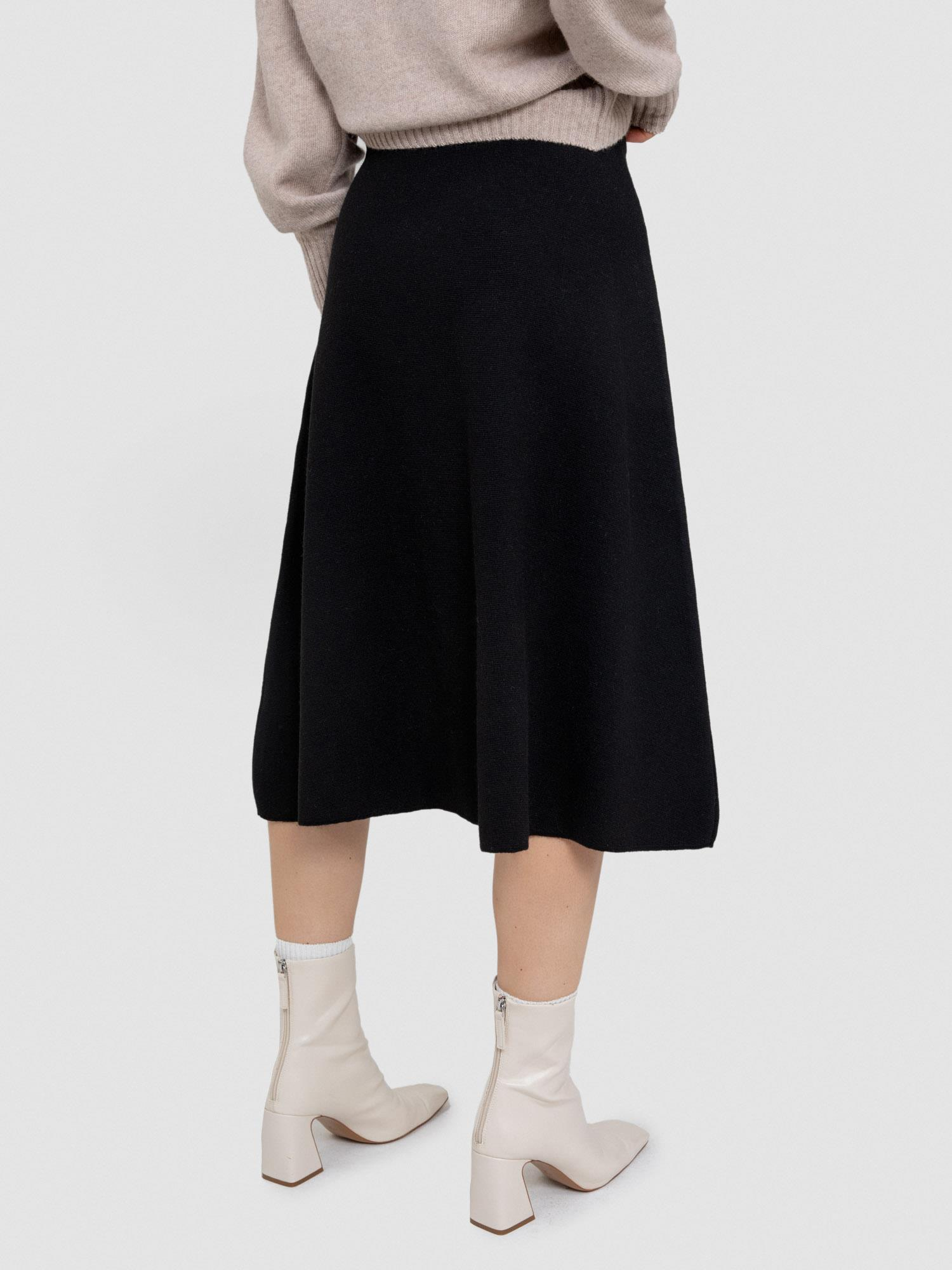 Angora ve Organik Pamuk Karışımlı Etek