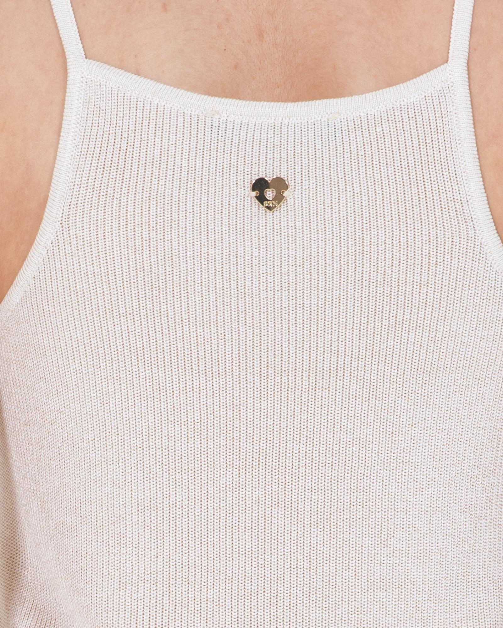 İnce Askılı Triko Elbise